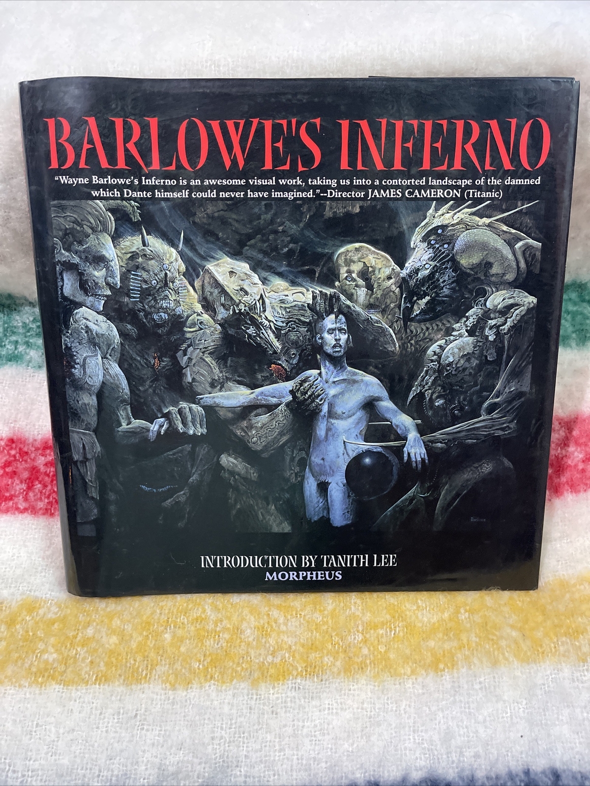 Barlowe’s Inferno by Wayne Barlowe (1998, Hardcover) 1st Edition