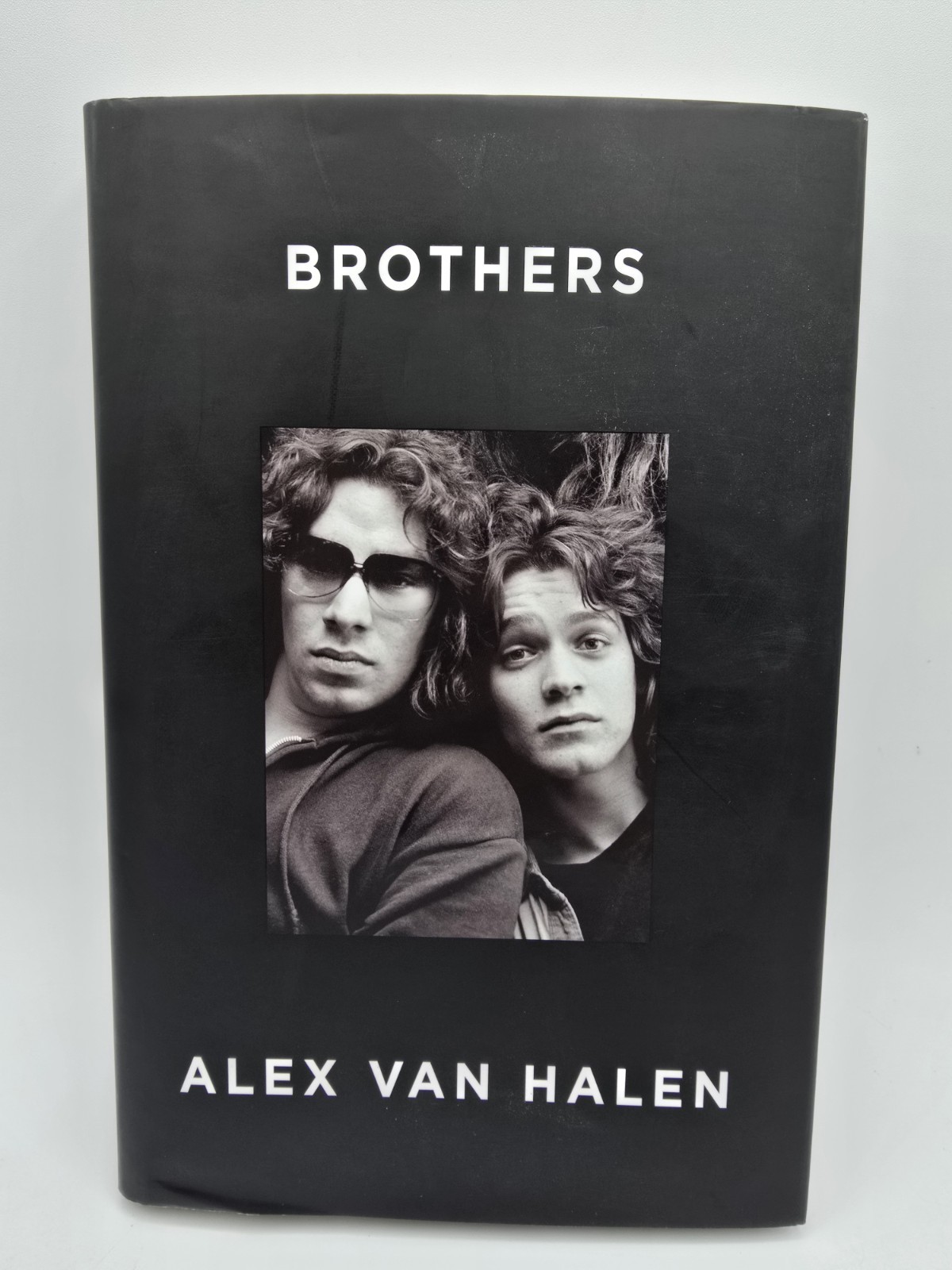 Alex Van Halen SIGNED BOOK Brothers FIRST EDITION Hardcover With Error Ooops