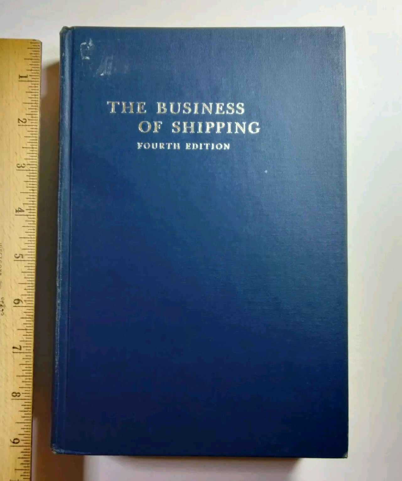 The Business of Shipping 4th Edition Kendall 1983 Vtg Merchant Marine Maritime