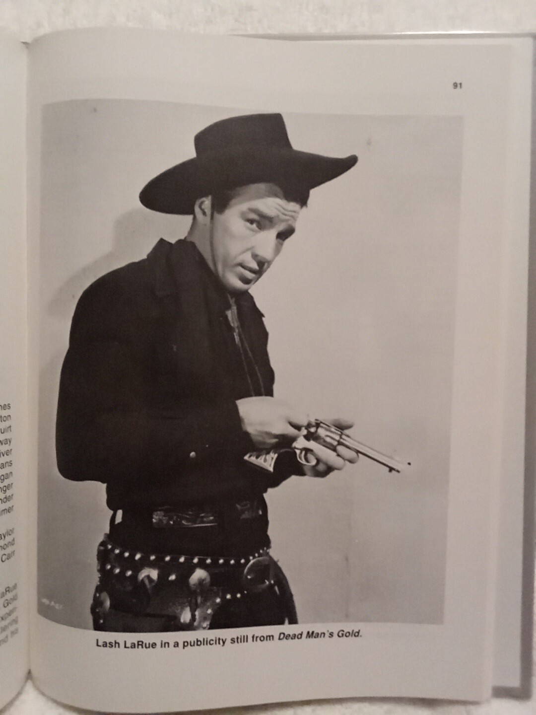 Lash LaRue King of the Bullwhip By Chuck Thornton & David Rothel HC Western Film