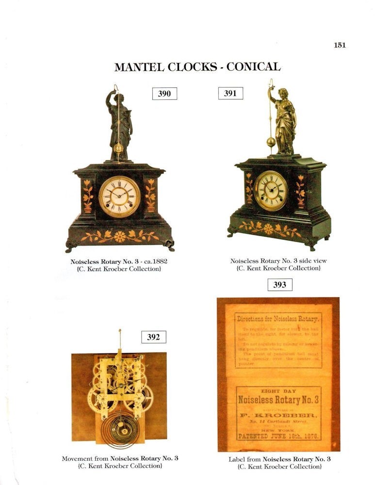New KROEBER CLOCKS – AMERICAN & IMPORTED by Tran Duy Ly – We are the publisher