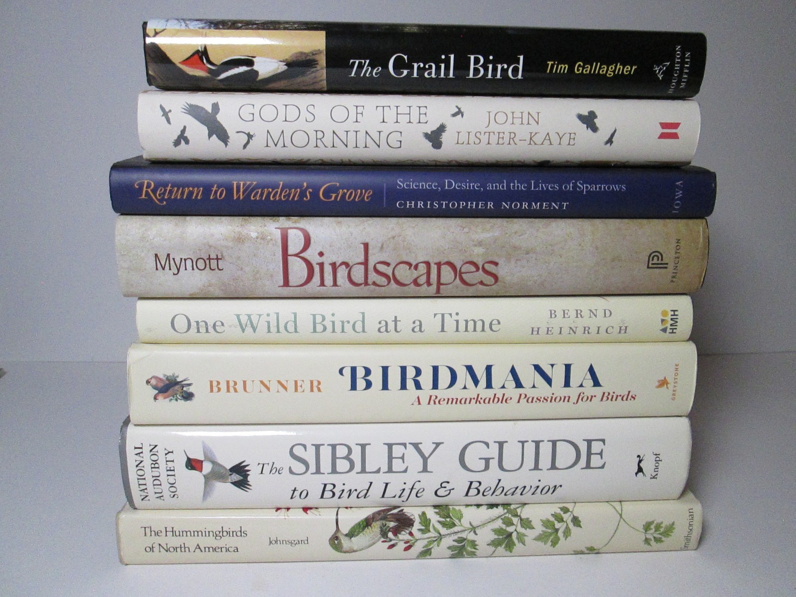 BIRDMANIA Birds Ornithology Bird Watching Birding Book Lot Sibley Guide 100sPics