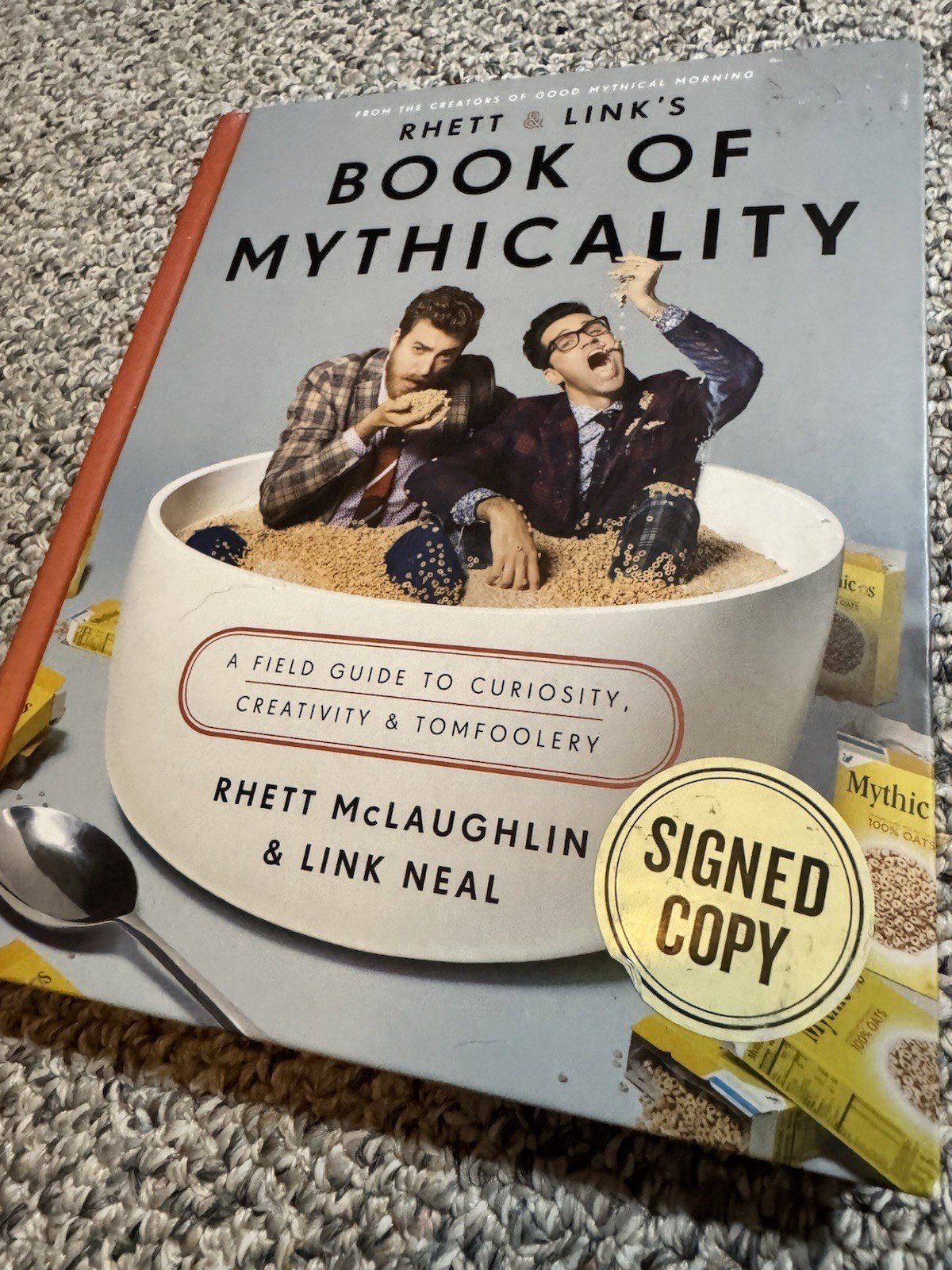 Rhett & Link’s Book of Mythicality Signed by Rhett & Link HC Illustrated
