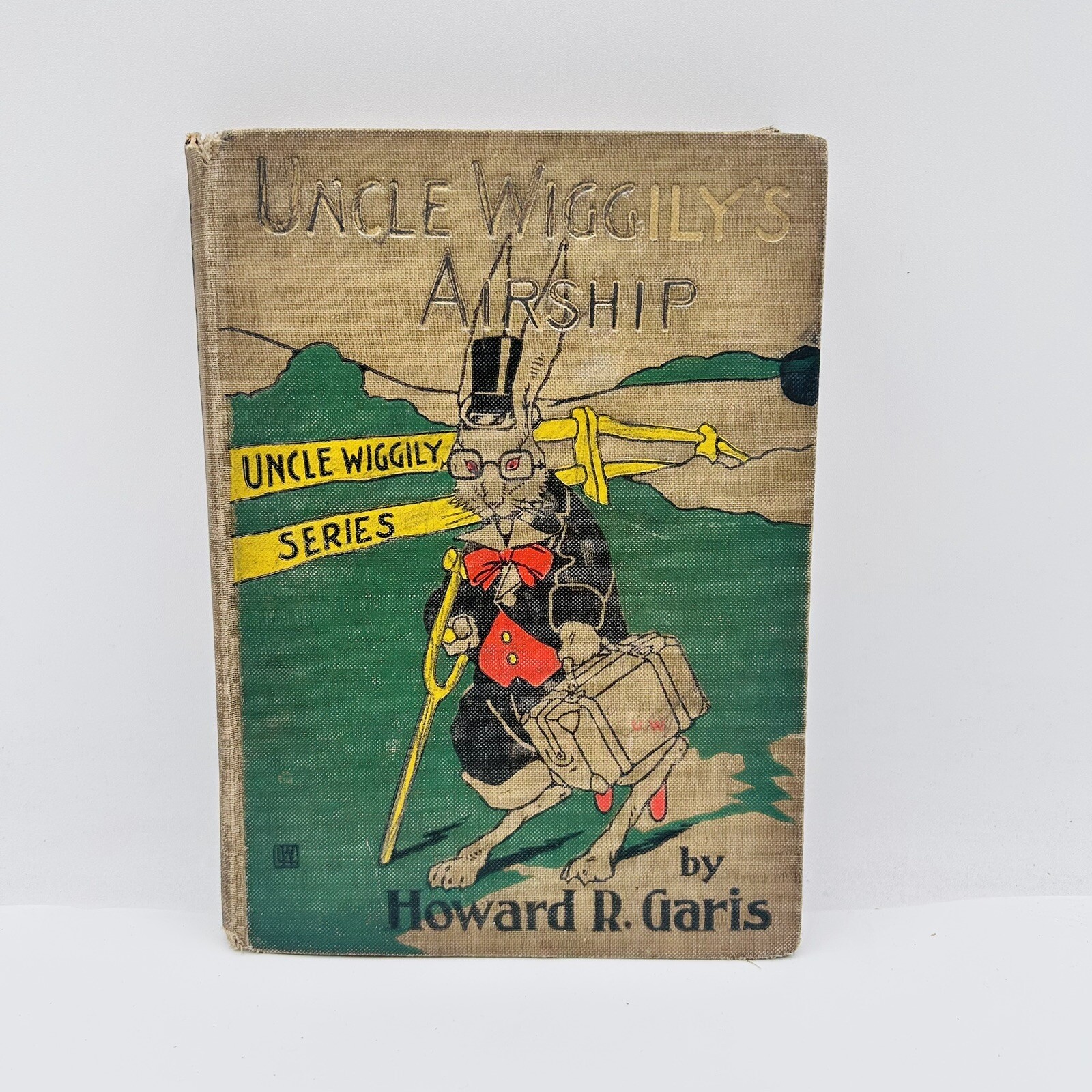 Vintage Uncle Wiggily’s Airship By Howard R Grains Children Book Early 1900’s HC