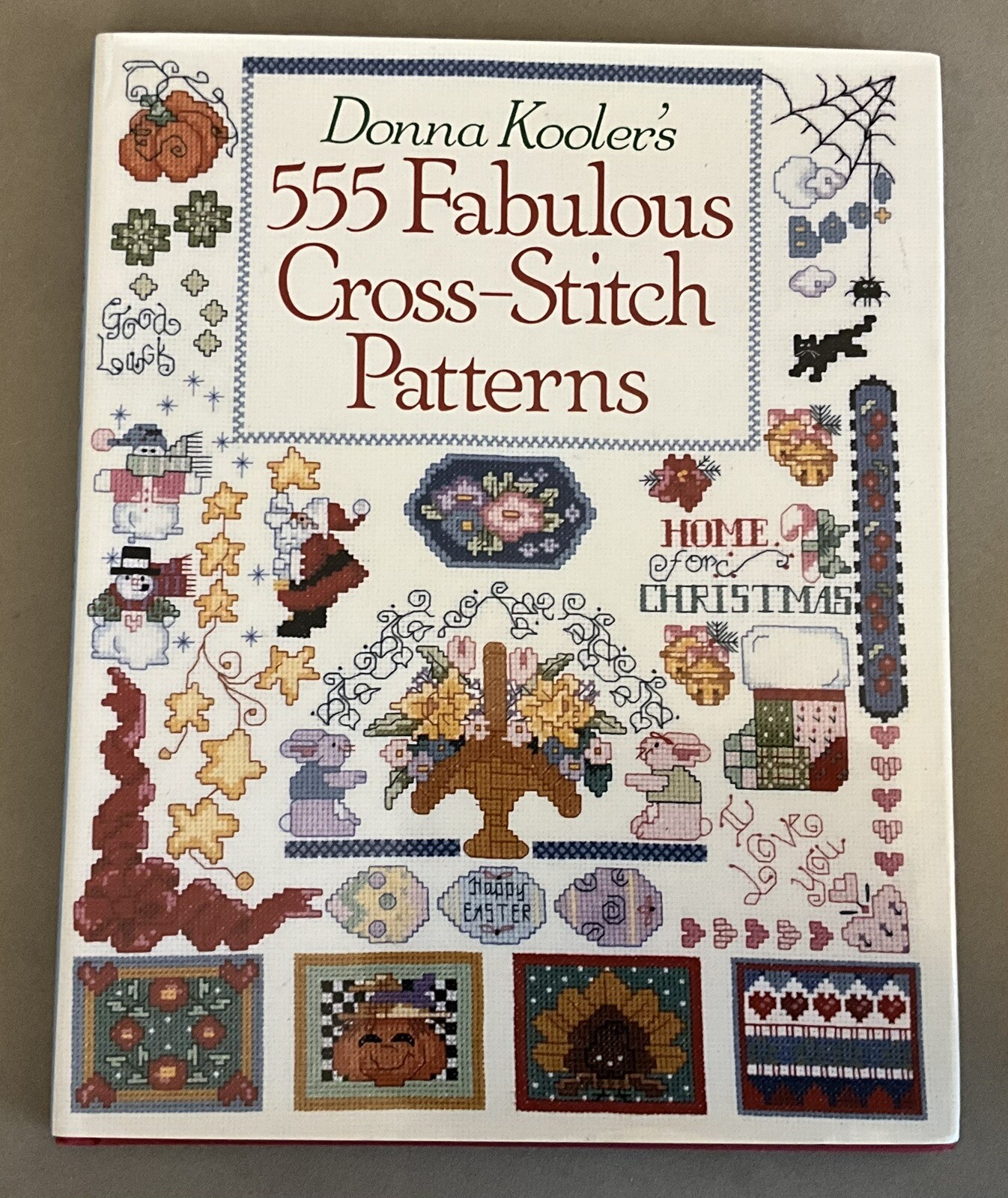 Donna Kooler’s 555 Fabulous Cross-Stitch Patterns 128 Pages Hardback Book