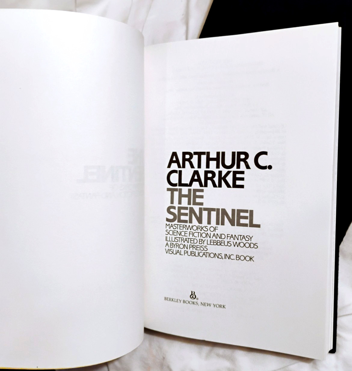 The SENTINEL ARTHUR C. CLARKE Signed Limited First Edition Scarce! 245/465