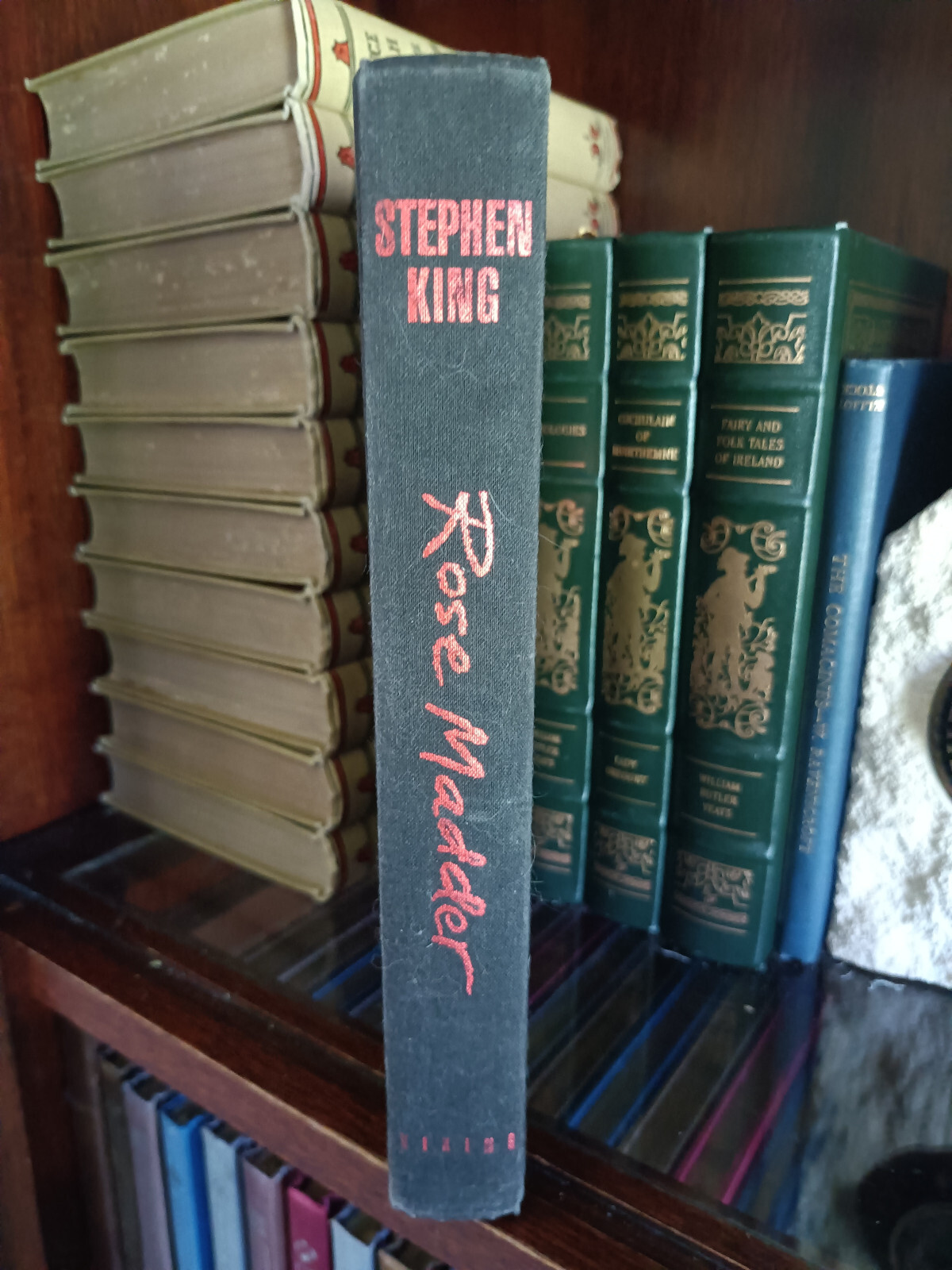Rose Madder_Stephen King_HCnoDJ_1st Edition / First Printing_1985_Very Good