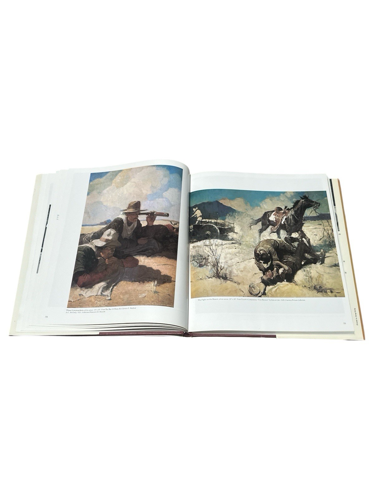 Frank Schoonover Illustrator North American Frontier 1st Printing HC/DJ VTG 1976