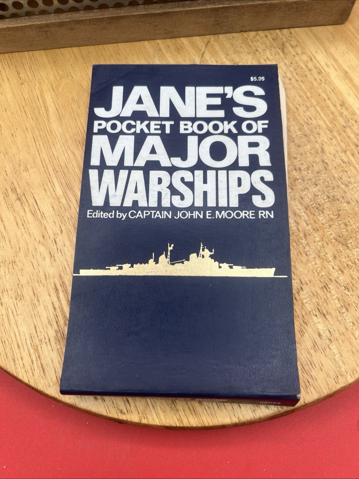 Jane’s Pocket Book of Major Warships-Edited By Capt John Moore RN 1976~