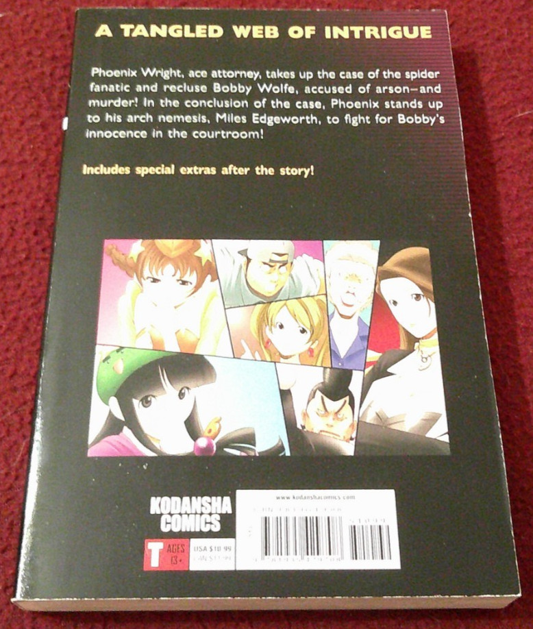 Phoenix Wright Ace Attorney volume 2 (2011, pb) Kodansha Comics manga English