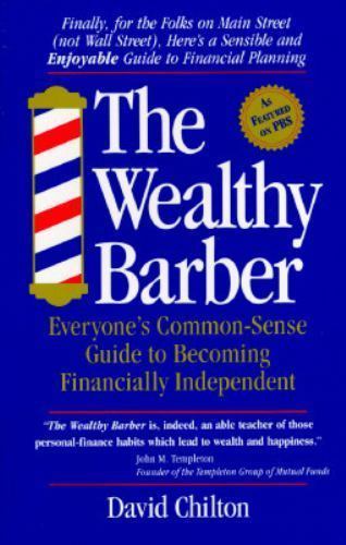 The Wealthy Barber: Everyone’s Common-Sense G- 9781559580960, Chilton, hardcover