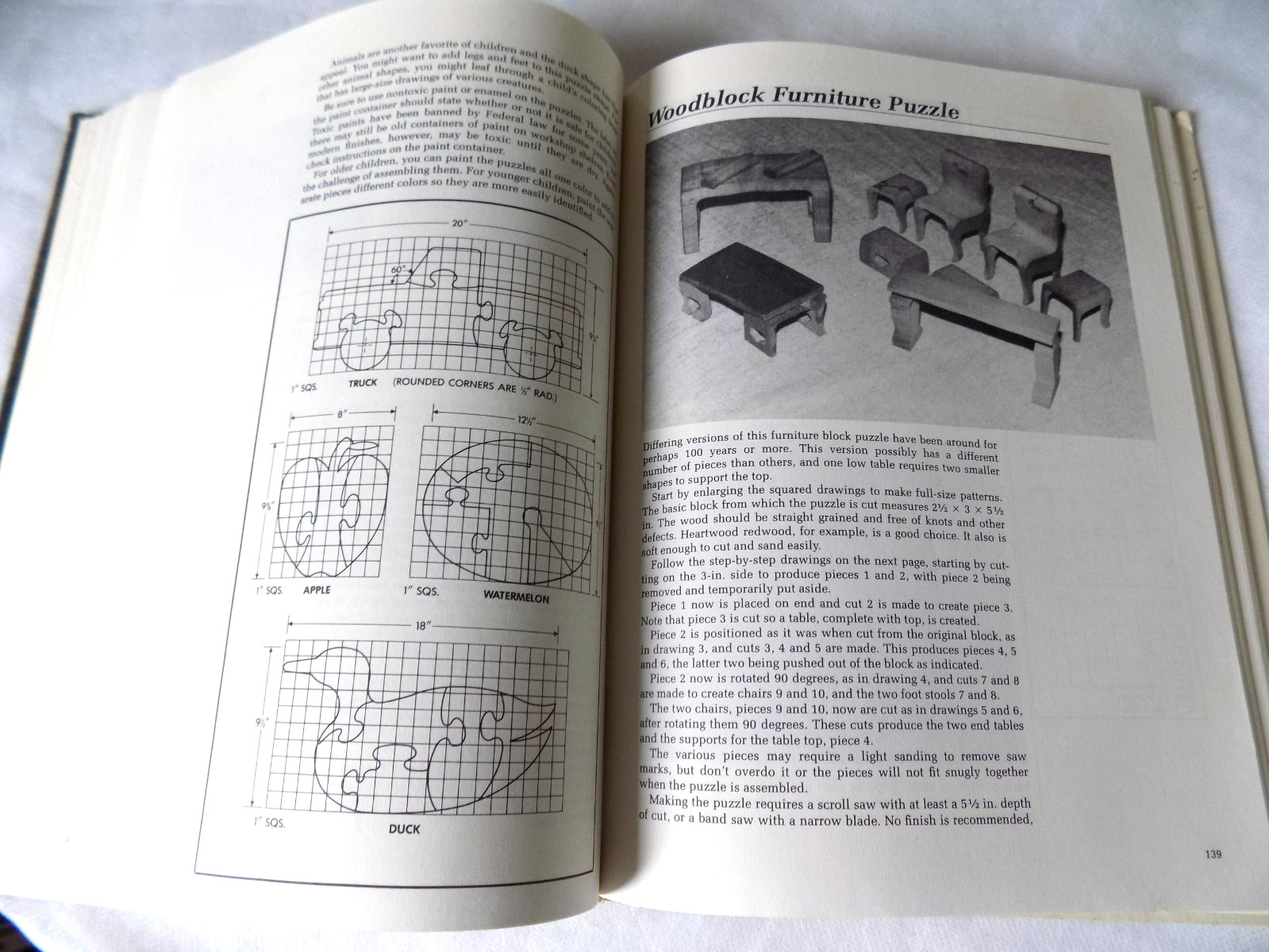176 Woodworking Projects Workbench Staff 1987 Illustrated Nonfiction Sterling