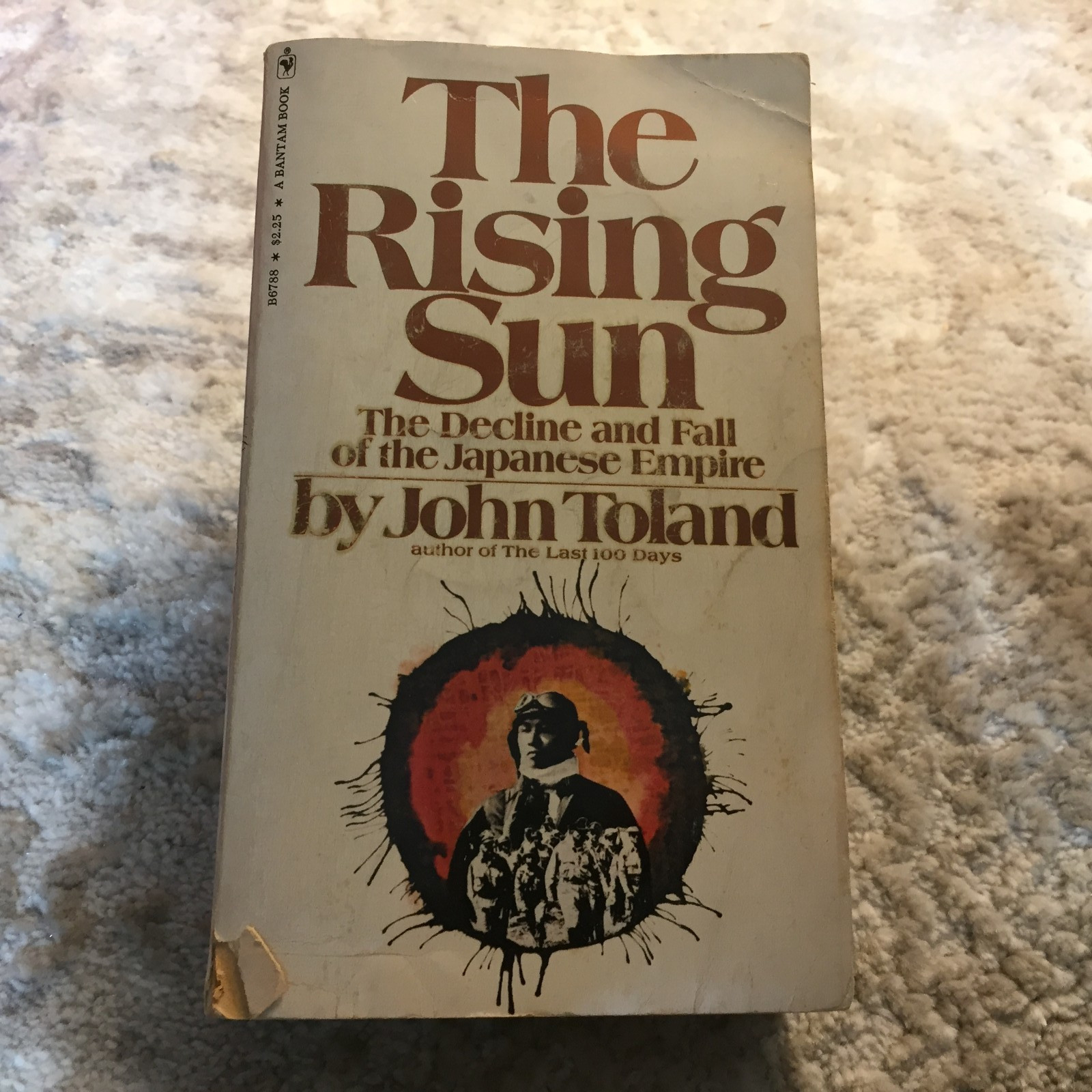 The Rising Sun Military History Paperback Book by John Toland Bantam Books 1971