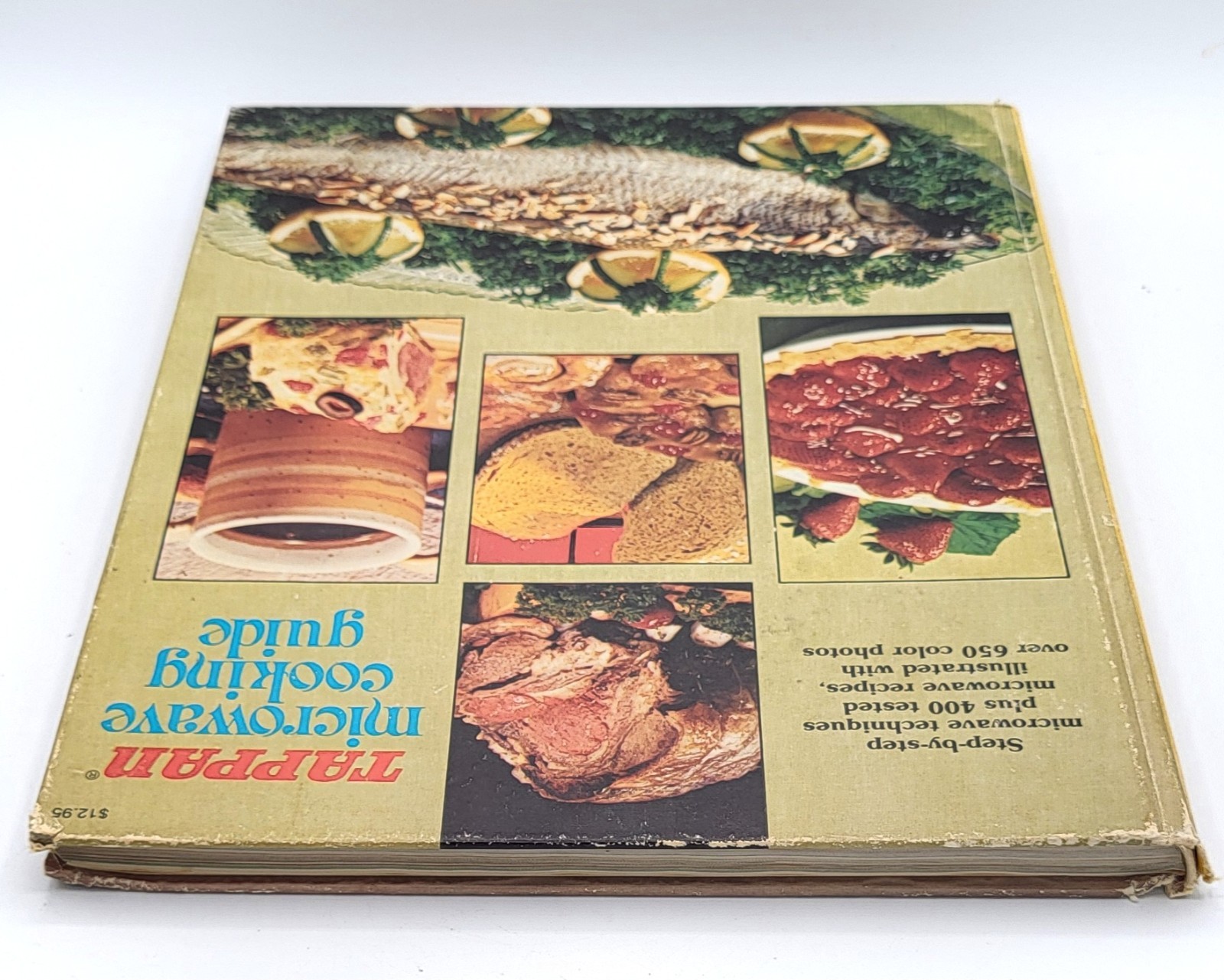 VTG 1979 Tappan Microwave Cooking Guide Hardcover 11.5 x 8.75″