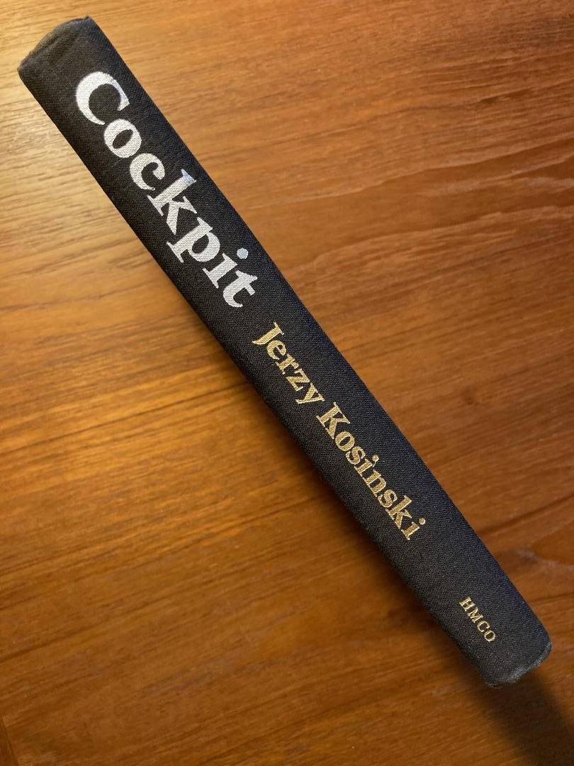 Cockpit by Jerzy Kosinski (First Edition, 1975, Hardcover)