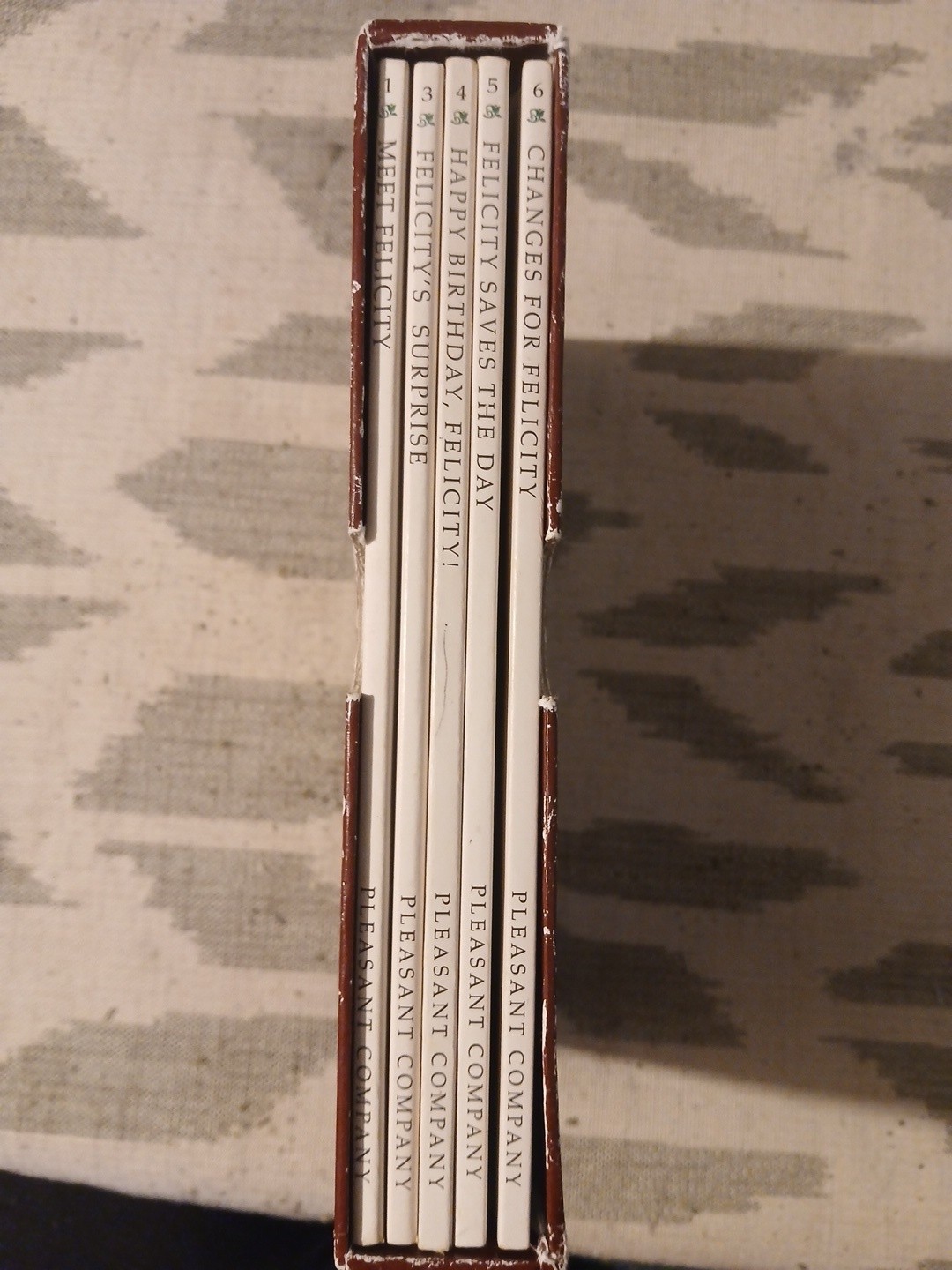 Felicity An American Girl Set Of 5 Books First Edition Paperbacks Missing # 2