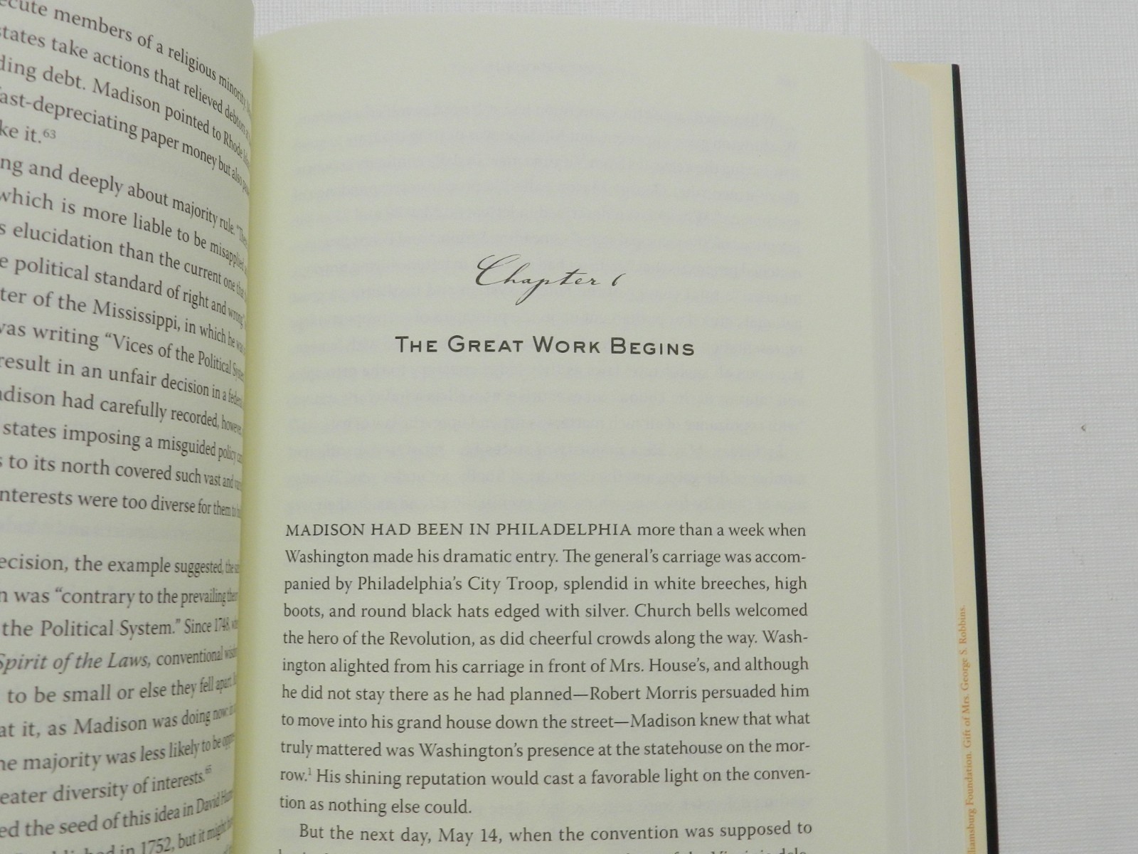 2014, James Madison: A Life Reconsidered by Lynne Cheney, HBw/dj, CHENEY SIGNED!
