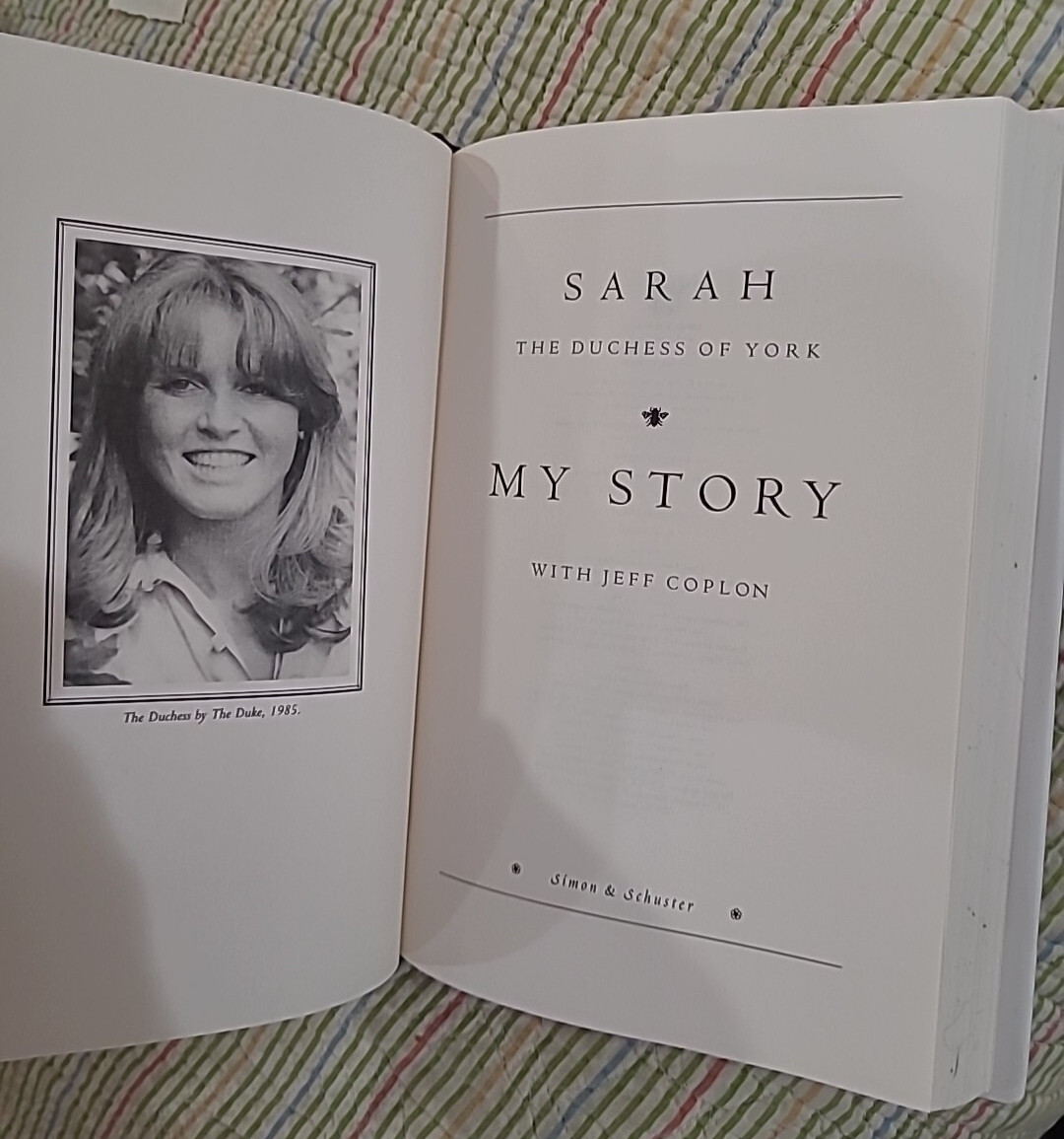 My Story by Jeff Coplon,Sarah, the Duchess of York, Good Book