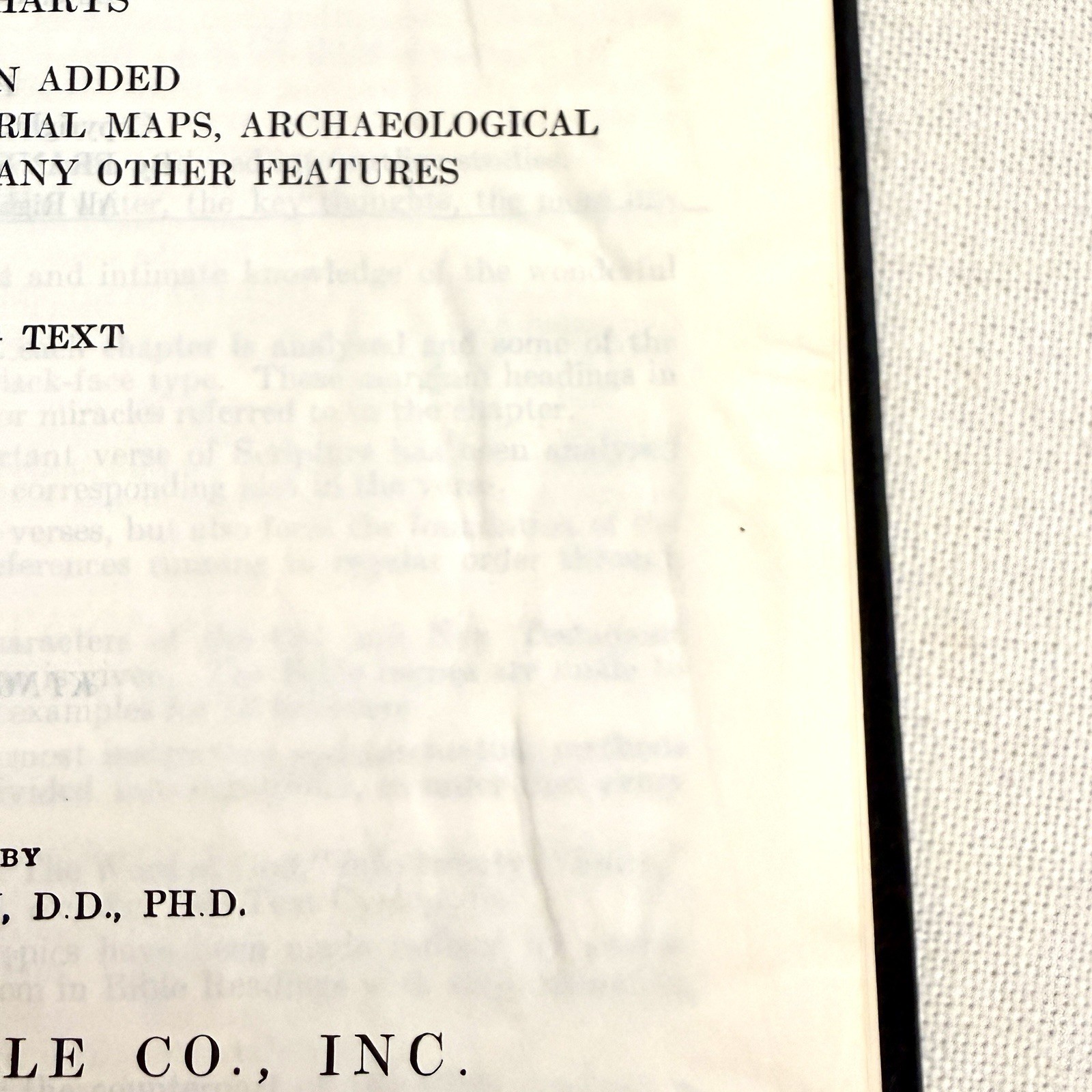 The New Chain Reference Bible Thompson 4th Improved Edition KJV 1964
