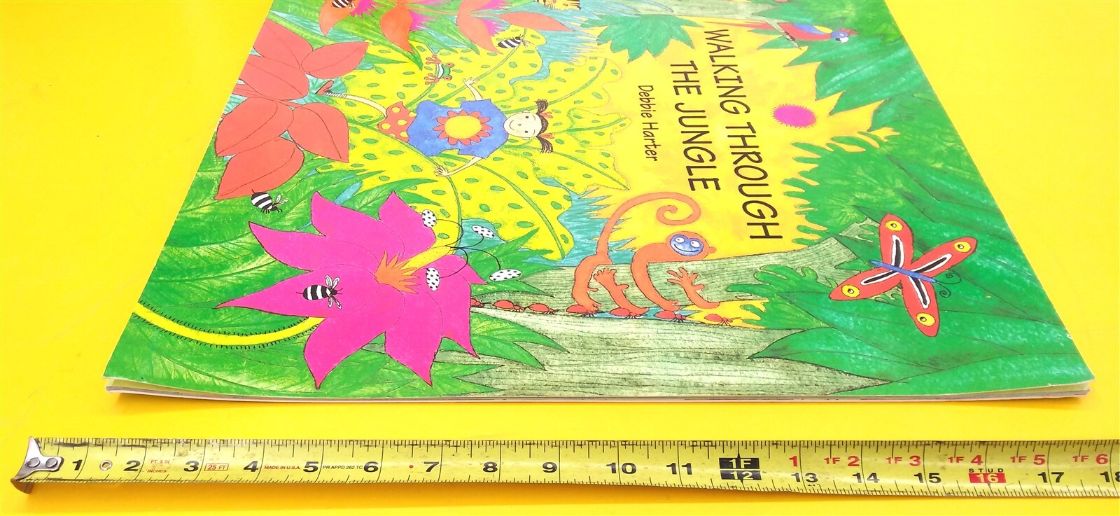 ⭐️⭐️⭐️⭐️⭐️ Walking Through the Jungle by Debbie Harter Big Classroom Book