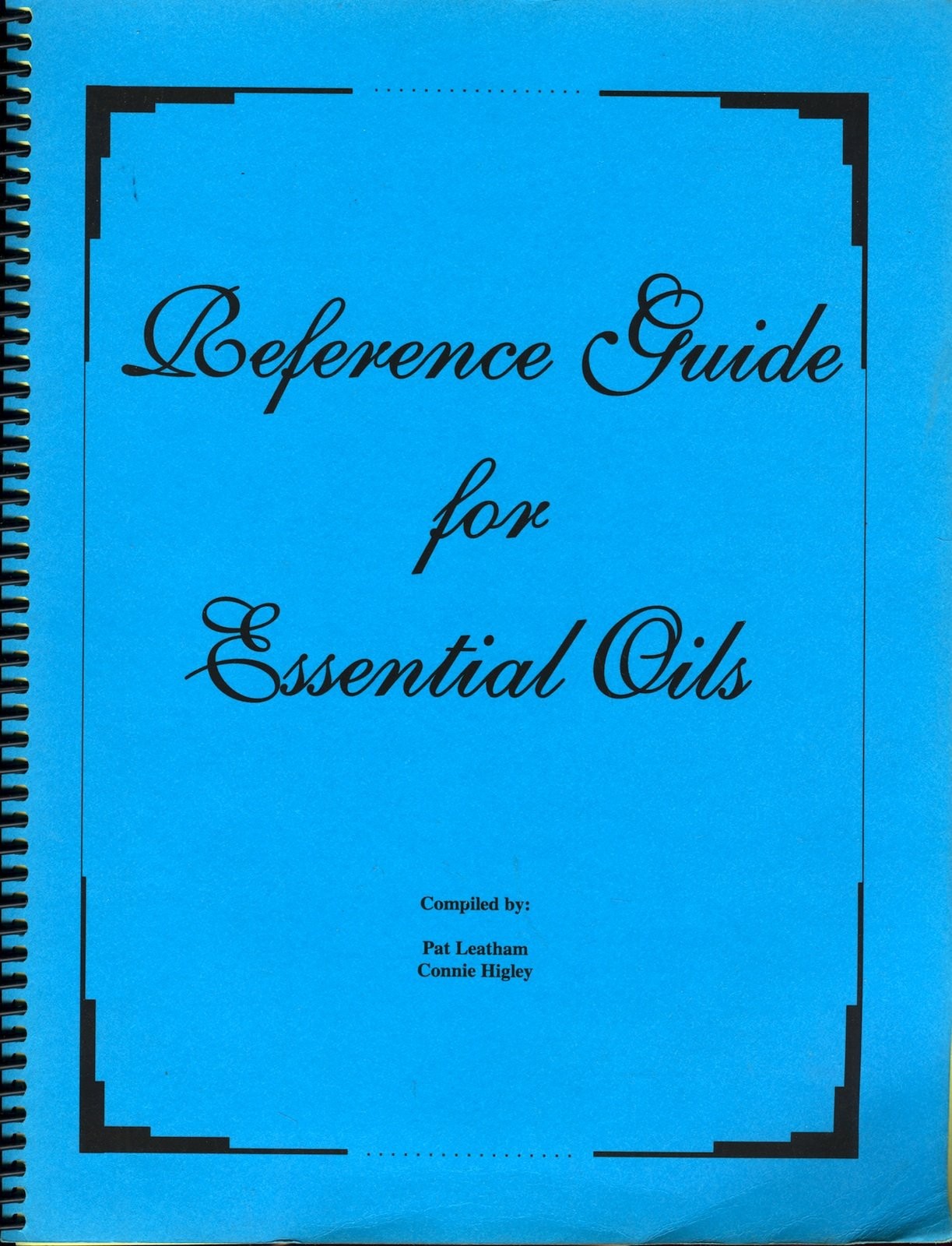 Reference Guide for Essential Oils