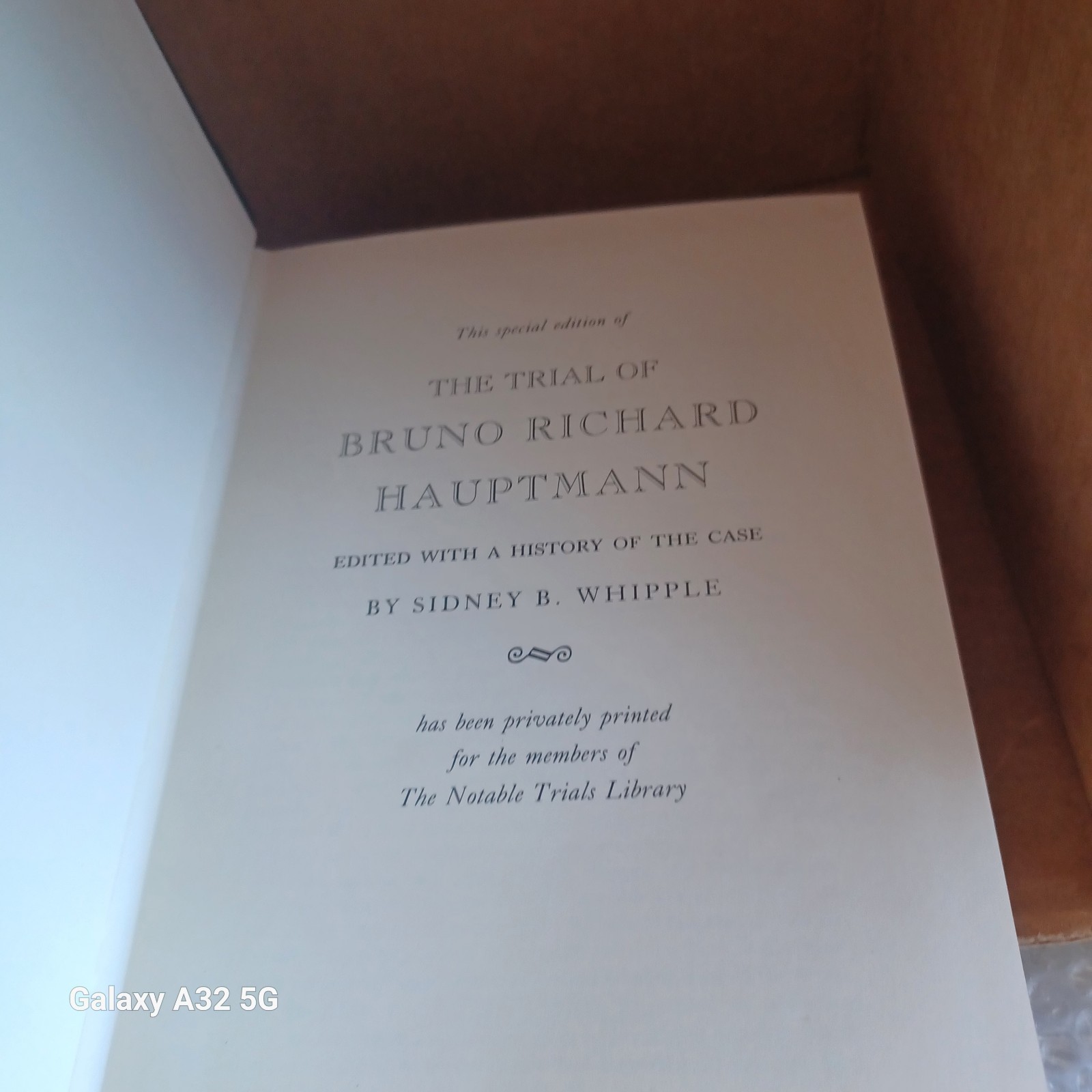 The Lindbergh Kidnapping Case Notable Trials Library 1 Hard New 0731