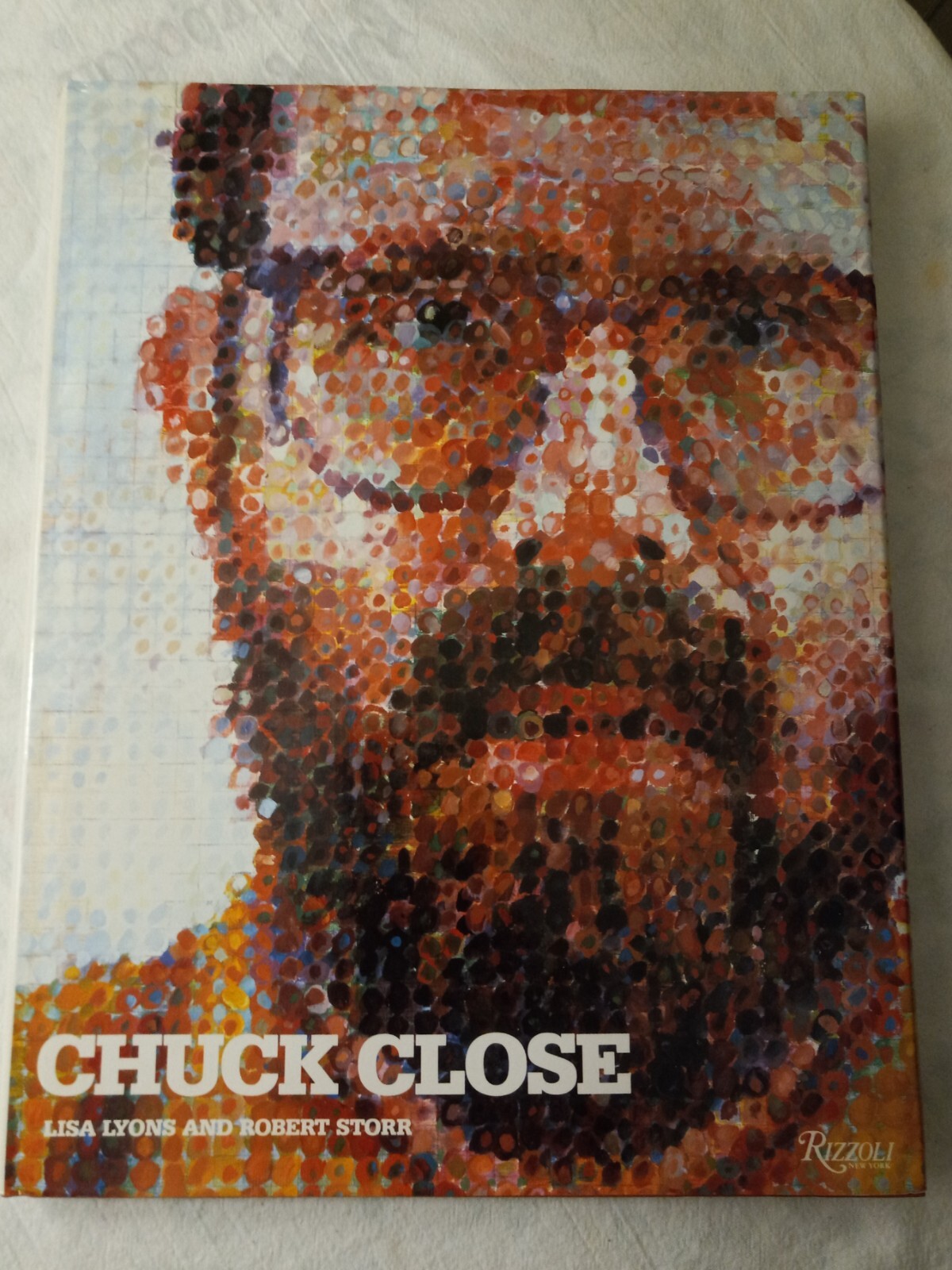 Chuck Close by Lisa Lyons & Robert Storr 1987 Hardcover 1st Edition 10 x 13