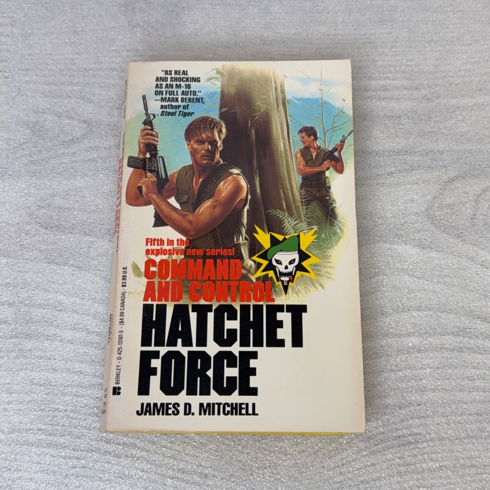 Command and Control #5: Hatchet Force by James D. Mitchell Action First Printing