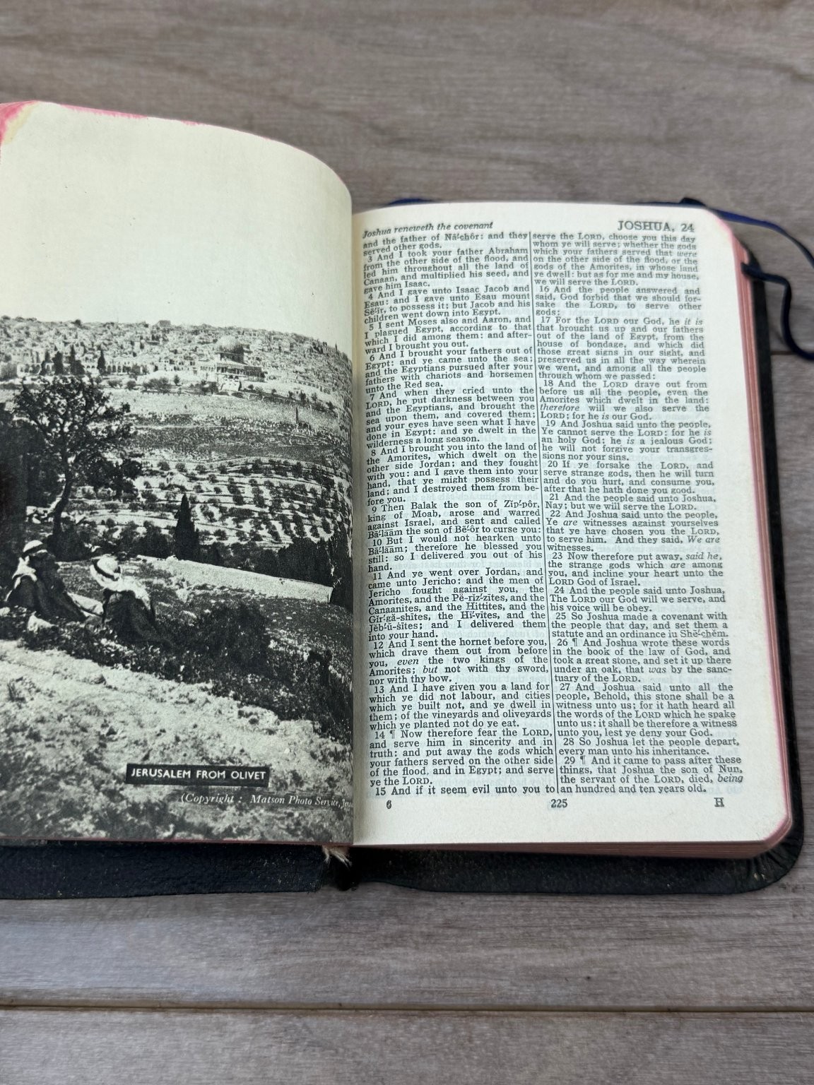 Holy Bible King James Version Illustrated 1952 Collins KJV Scripture