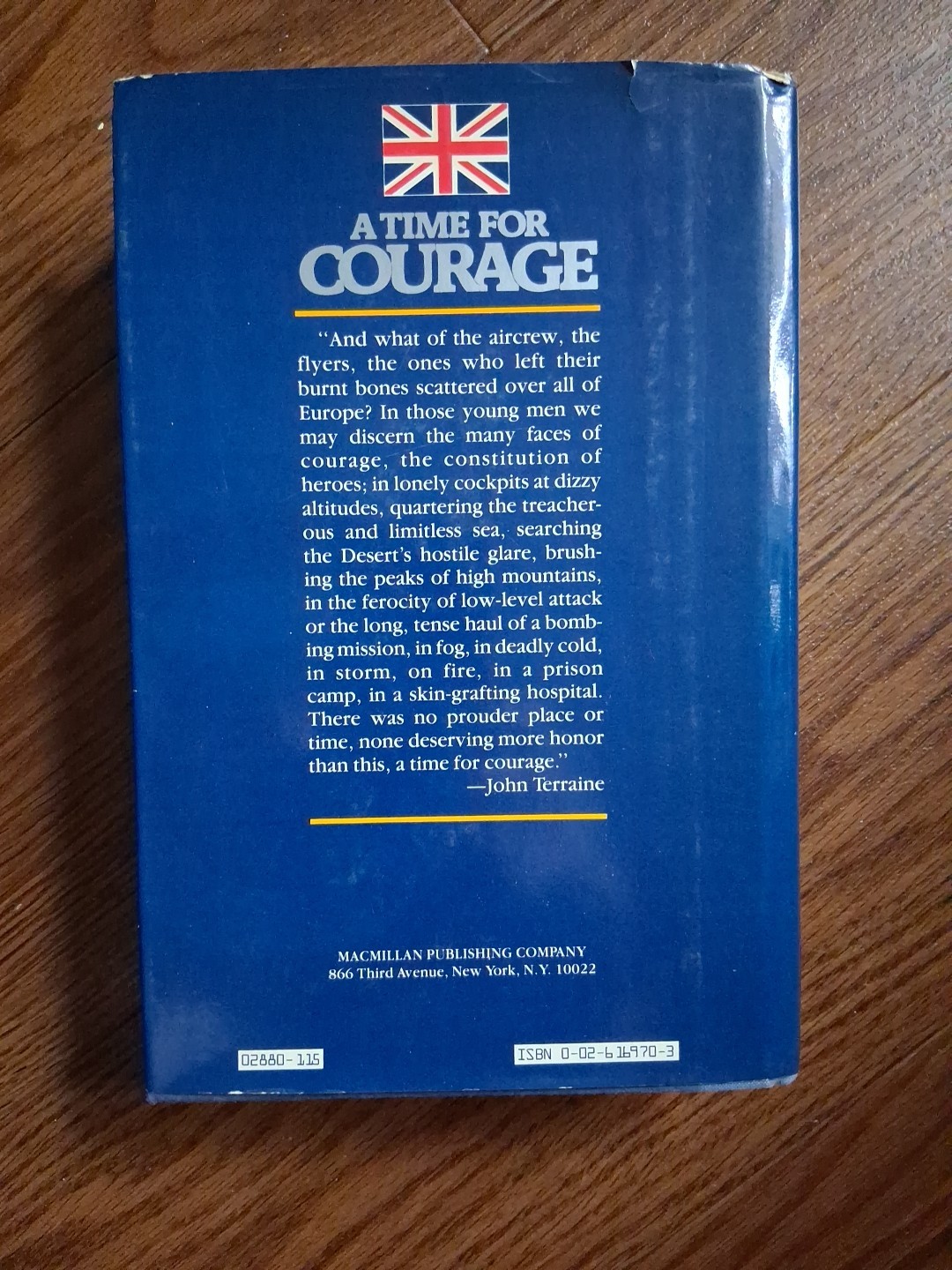A Time for Courage: Royal Air Force in the European War, 1939-1945, HB/DJ,VG ❤