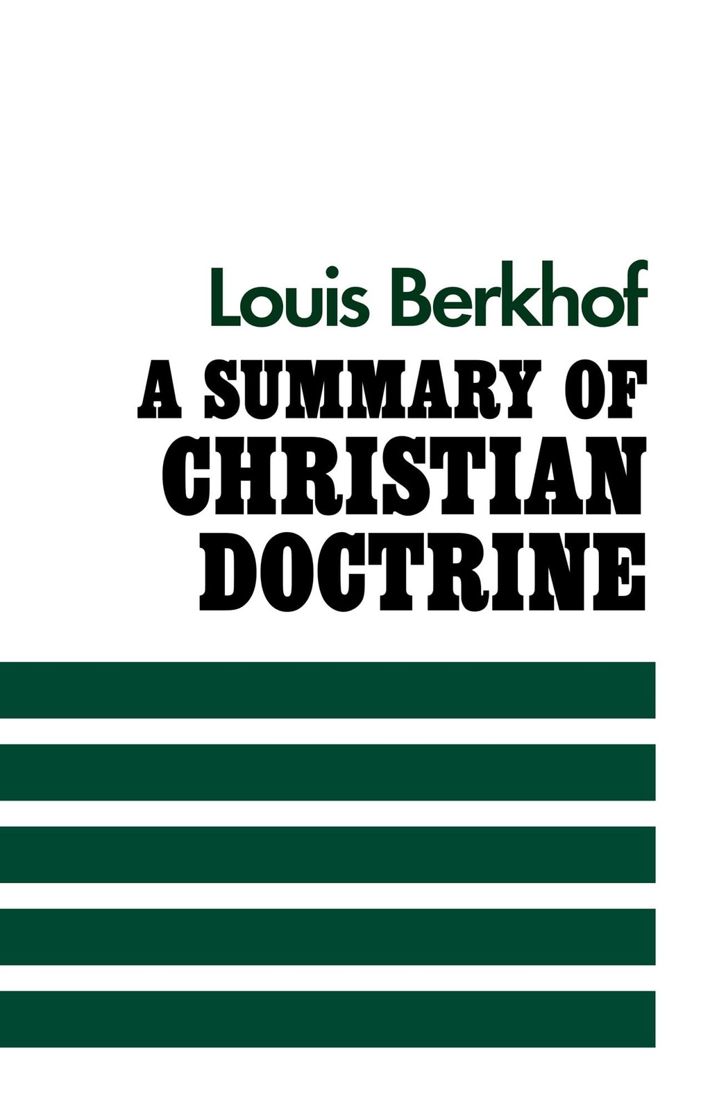 Summary of Christian Doctrine