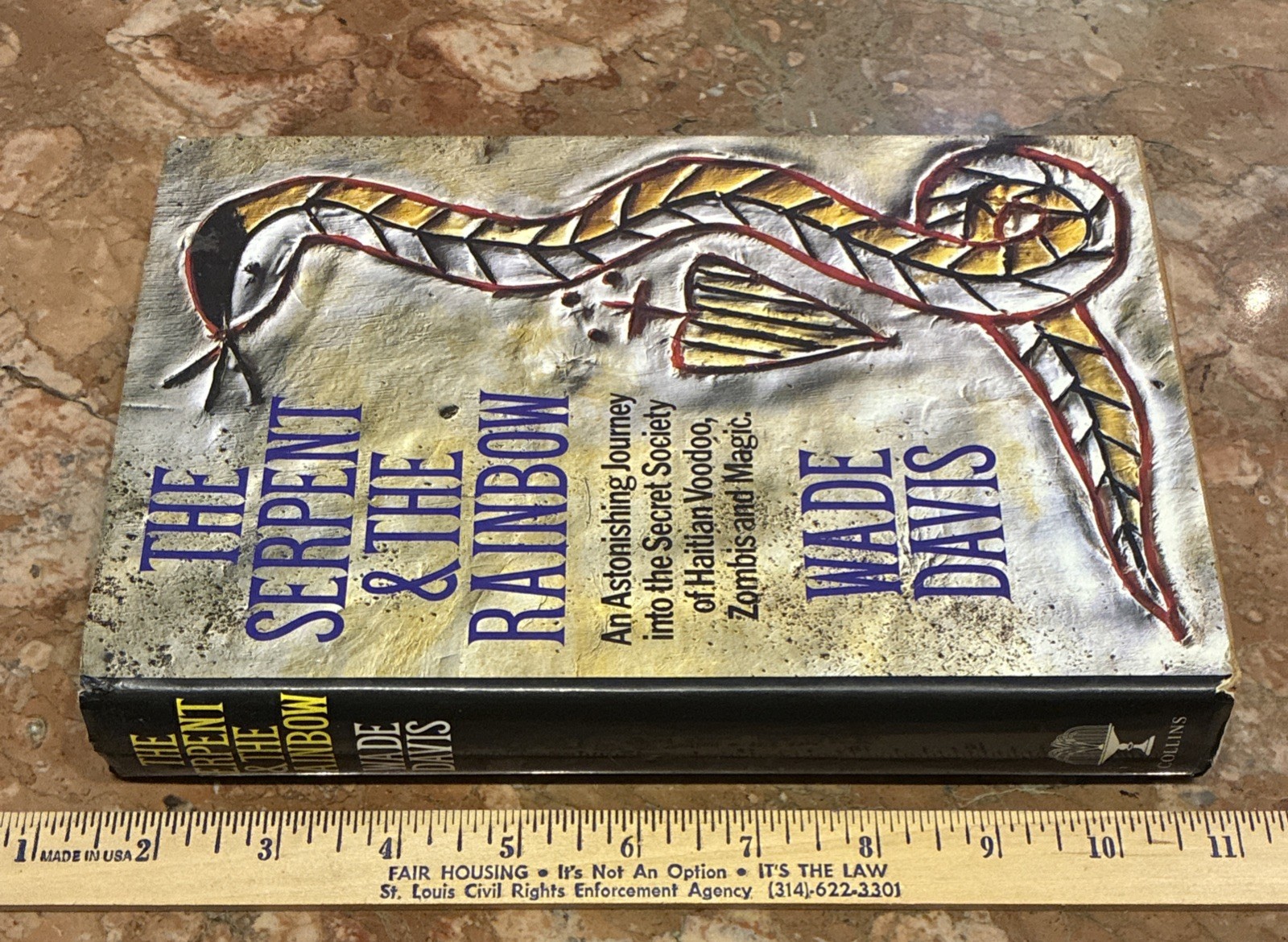 Book The Serpent & The Rainbow Wade Davis Wes Craven Film Movie Horror Books