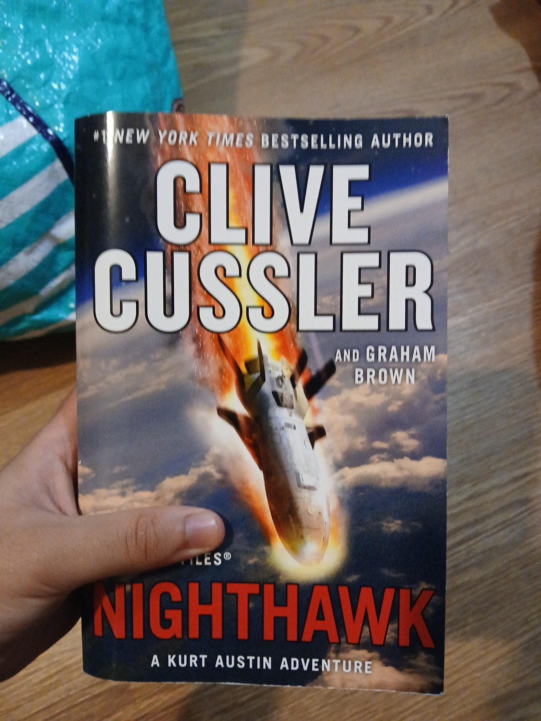 Nighthawk by Clive Cussler and Graham Brown Adventure Thriller Novel