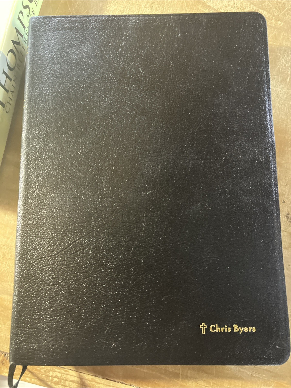 Kirkbride THOMPSON CHAIN REFERENCE Bible KJV Leather Large Print 1988 5th USA
