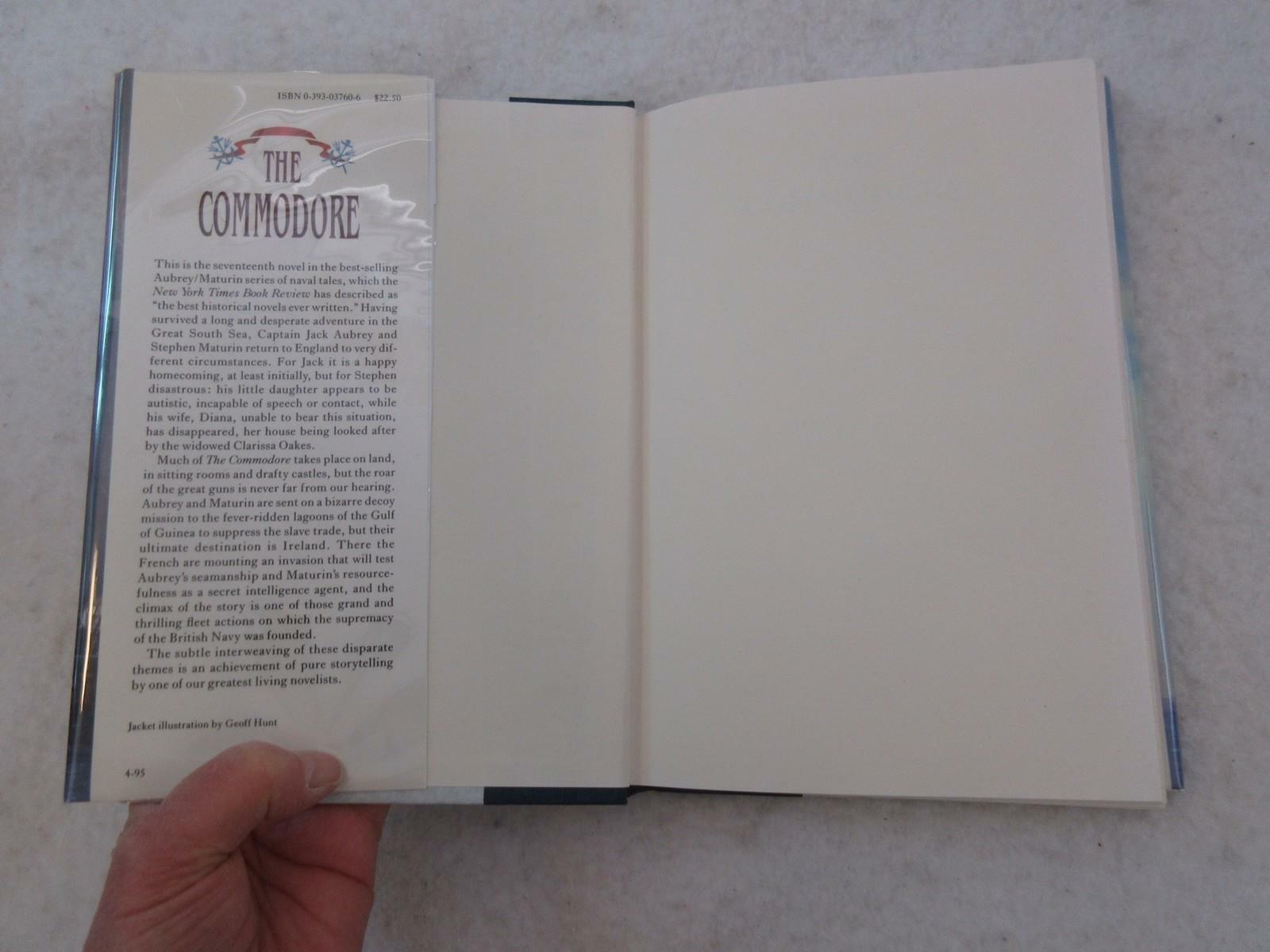 Lot of 2 Patrick O’Brian THE COMMODORE & BLUE AT THE MIZZEN 1st Editions