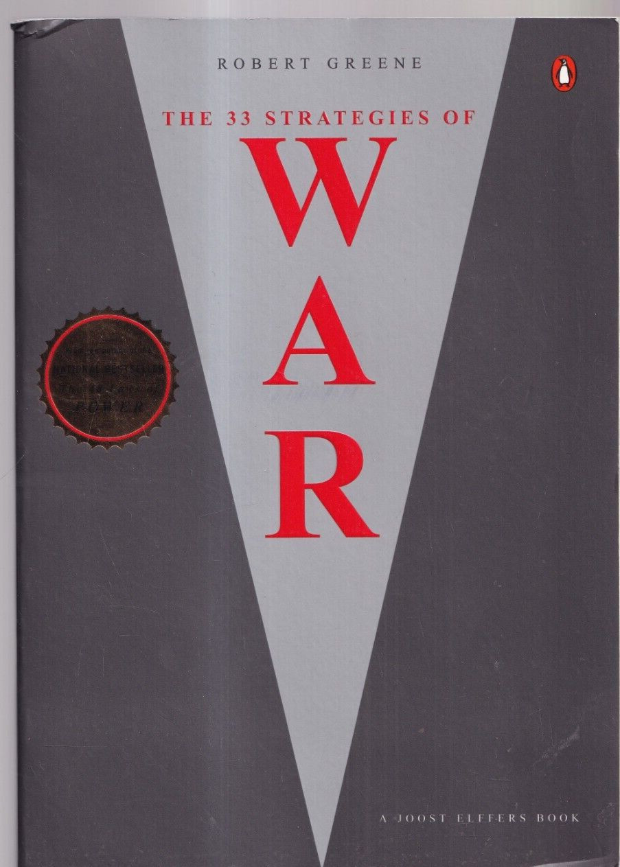 33 STRATEGIES OF WAR by Robert Greene (2007 Trade Paperback){P6}