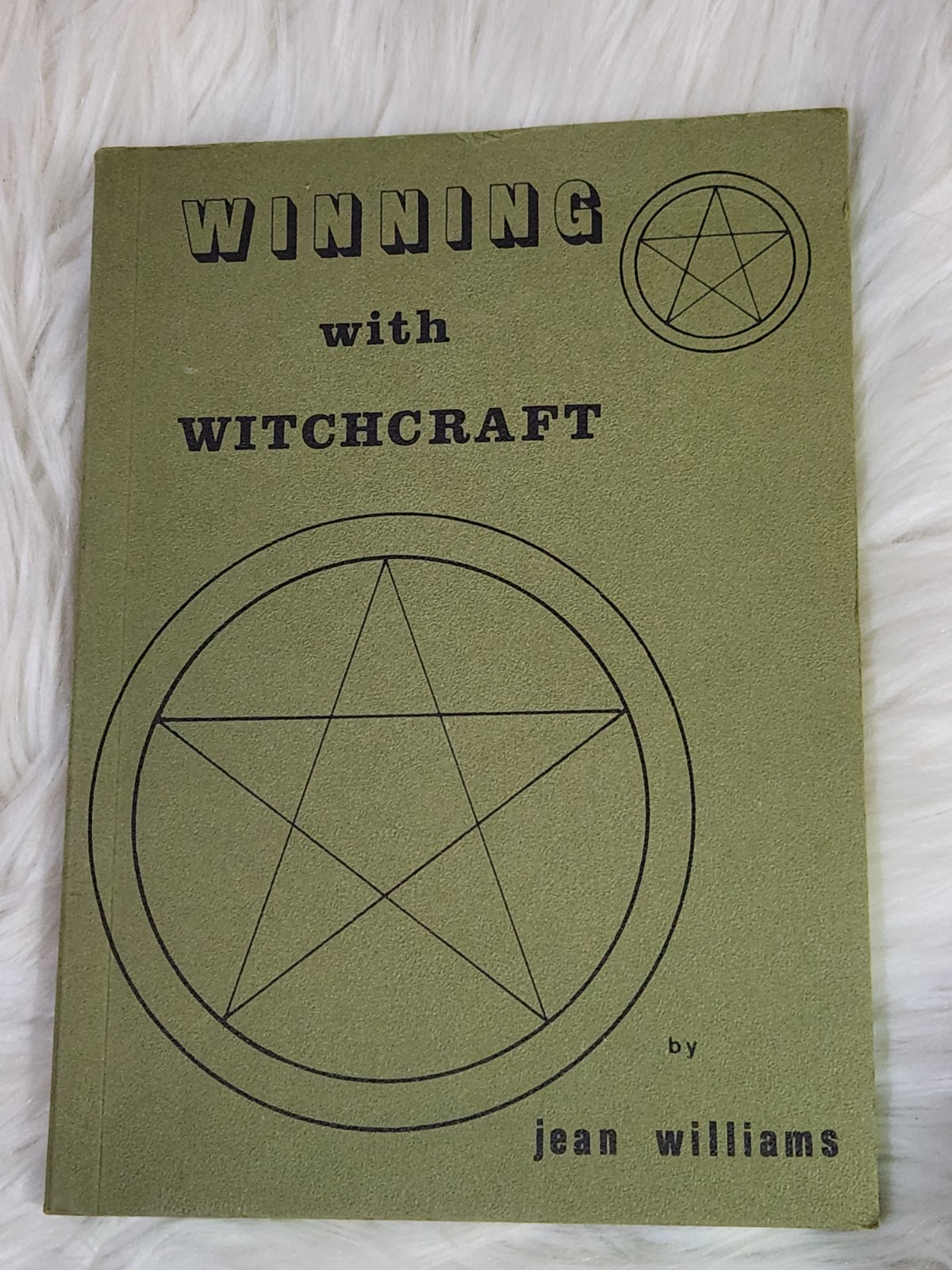 Finbarr Book Out Of Print Winning With Witchcraft by Jean Williams Rare EUC