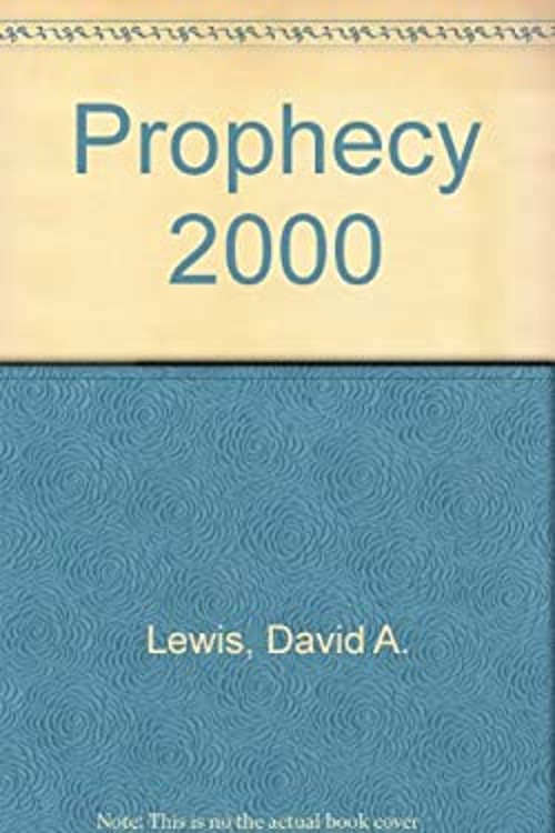 Prophecy 2000 Paperback David Allen Lewis
