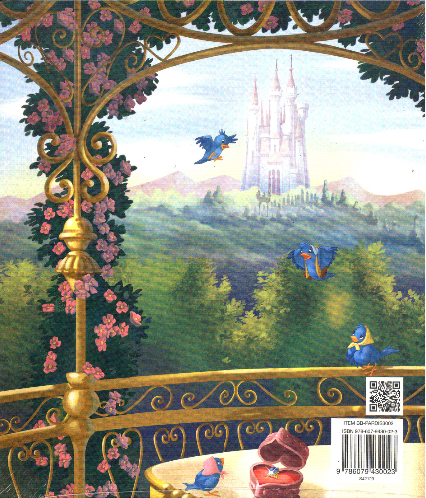 LIBRO DISNEY PRINCESA “LA CENICIENTA Y EL ANILLO DE ZAFIRO”, EN ESPAÑOL