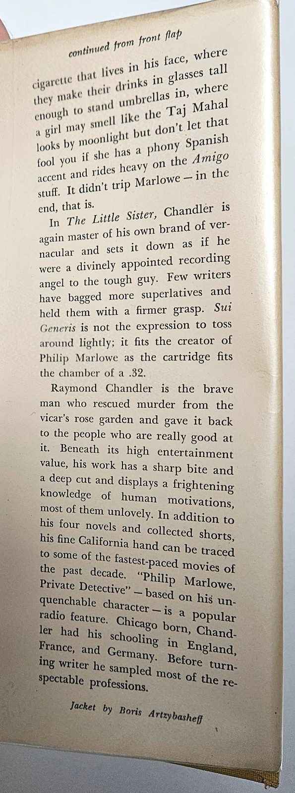 The Little Sister by Raymond Chandler Rare First Edition Variant, Houghton 1949