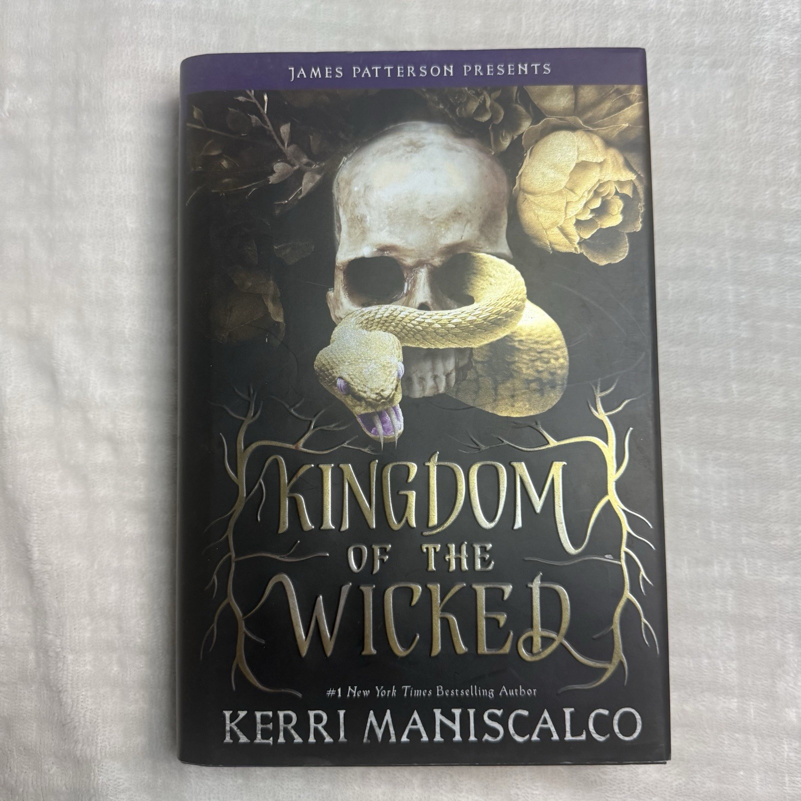 Kingdom of the Wicked Kerri Maniscalco Hardcover Little, Brown Fantasy Dust Jac…