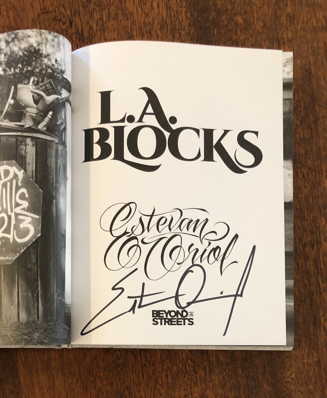 “LA Blocks” By Estevan Oriol, Hardcover Limited Edition, Signed