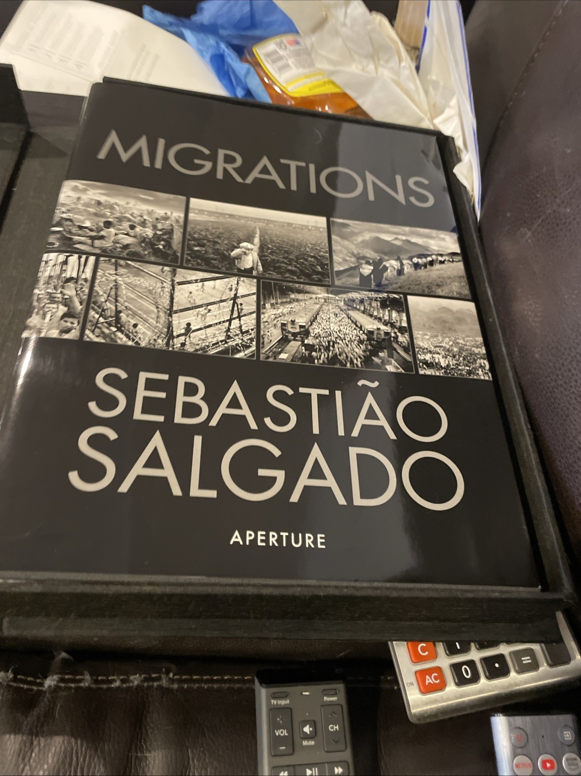 Migrations Humanity in Transition Sebastião Salgado Hardcover + Booklet!
