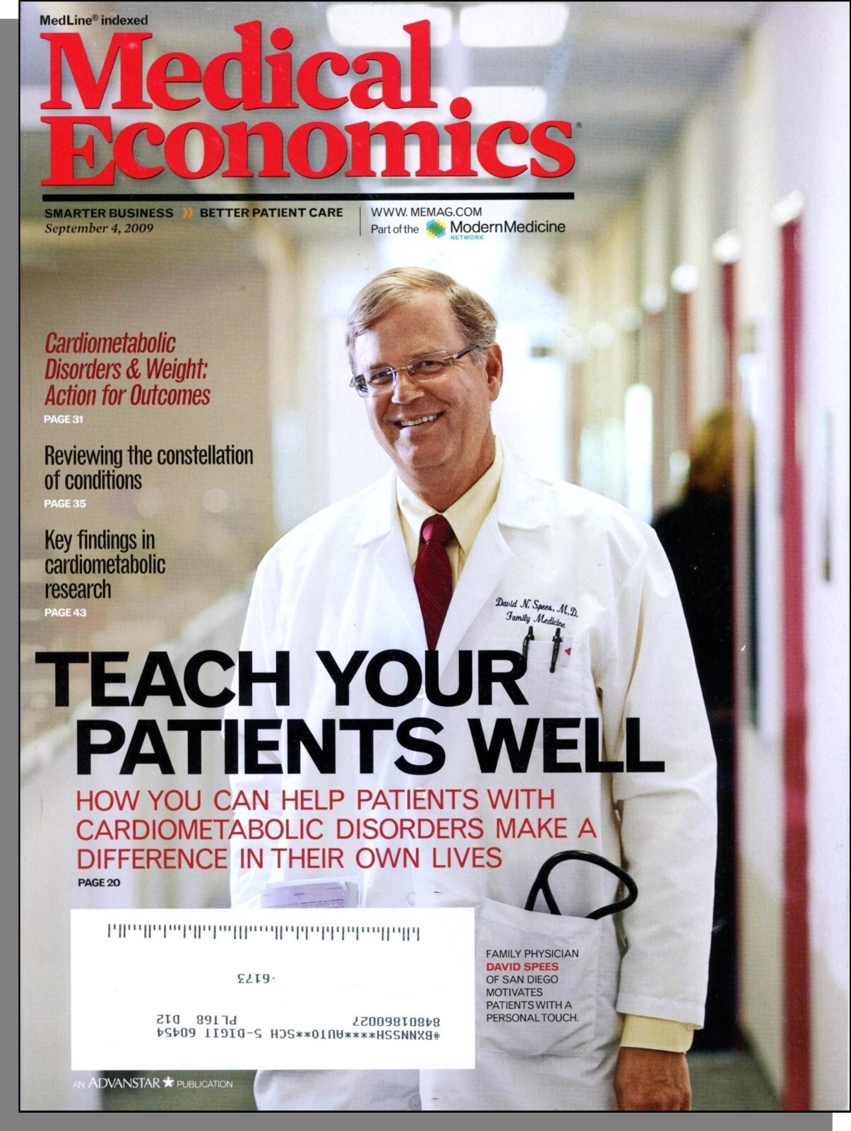 Medical Economics – 2009, September 4 – Teach Your Patients Well