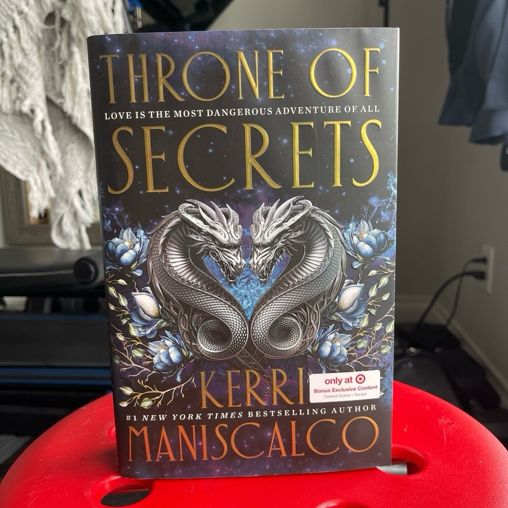 Kerri Maniscalco Throne of Secrets Throne of the Fallen Hardcover w/ Dust Jacket