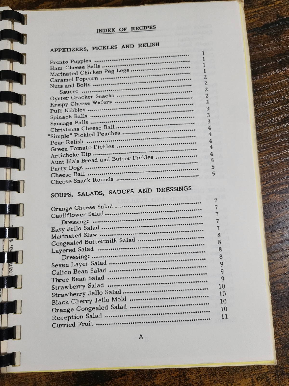 Cookbook Spiral Avalon United Methodist Church Albany Georgia recipe book 1985