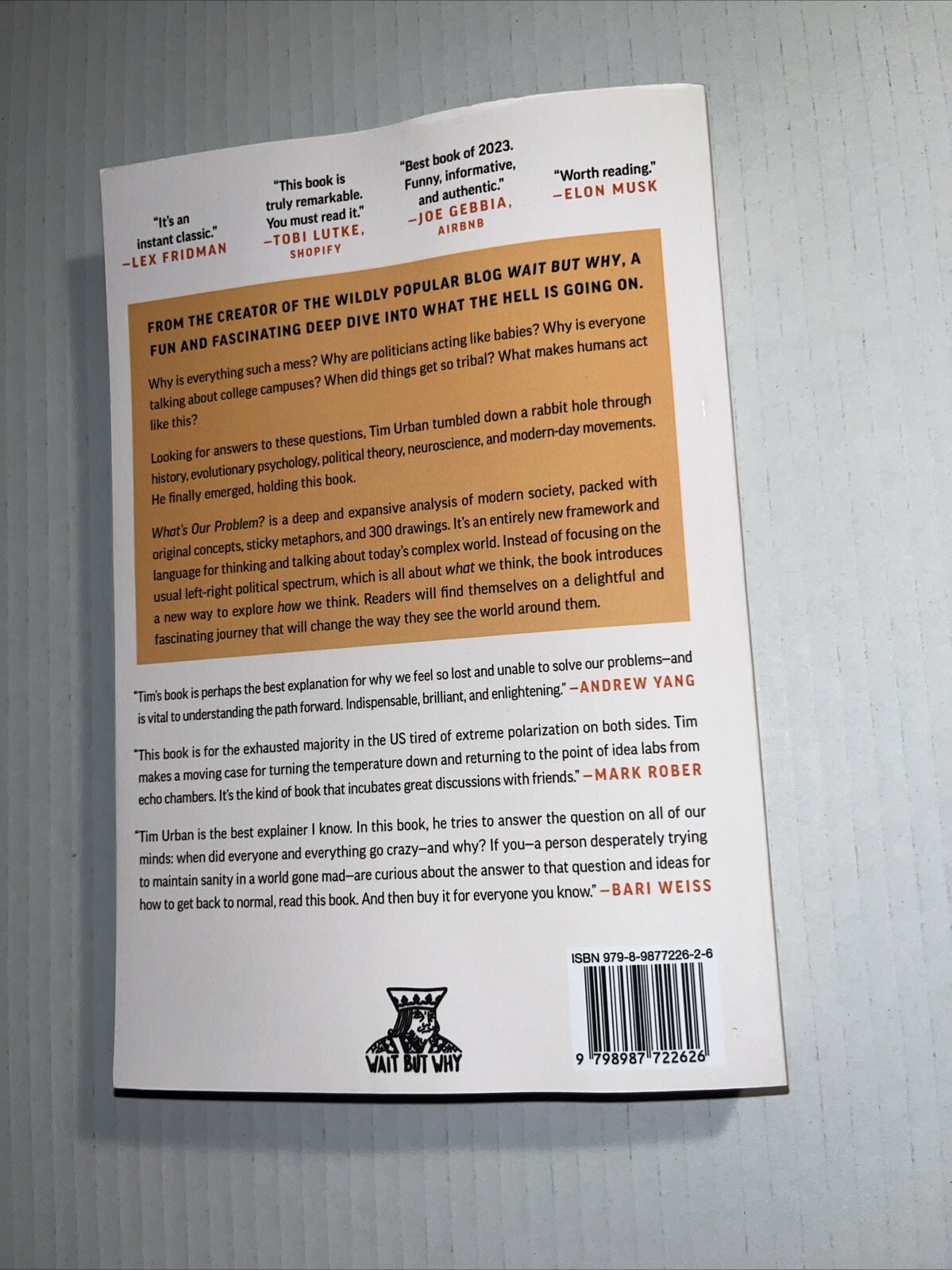 What’s Our Problem? A Self- Help Book For Societies By Tim Urban