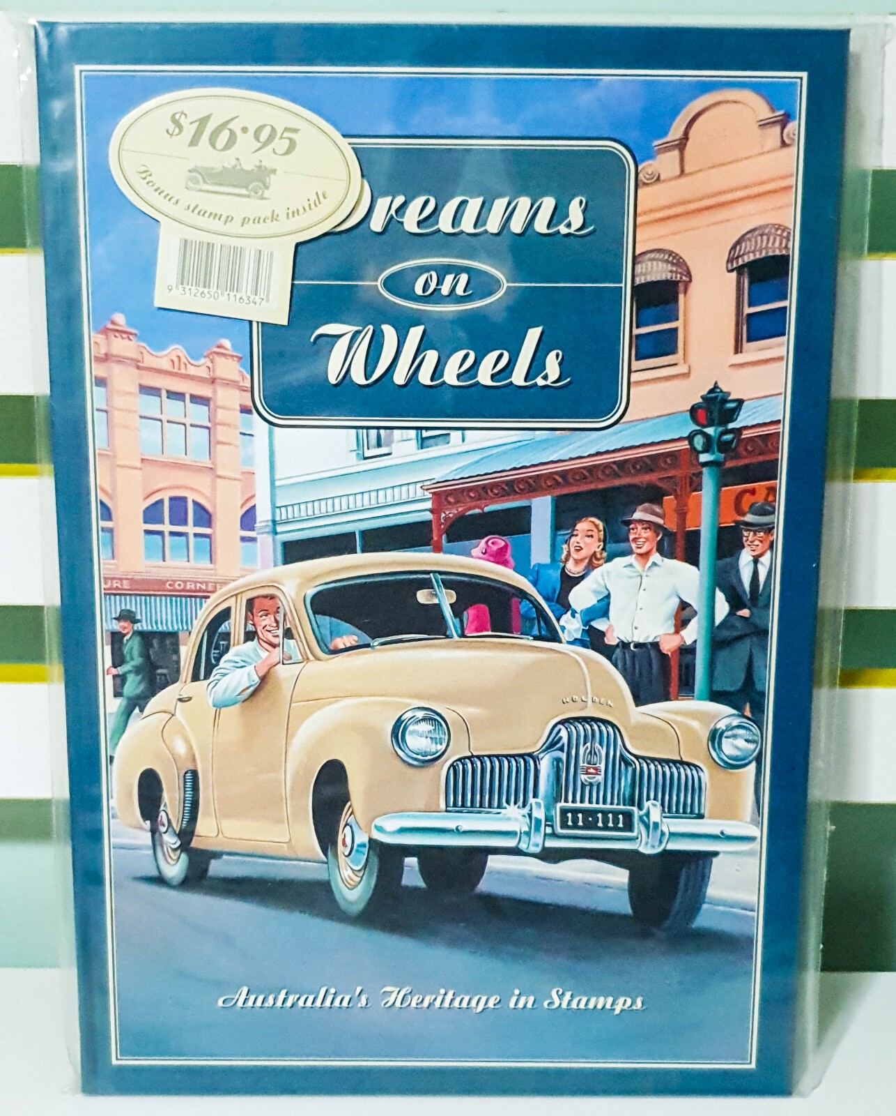 Dreams on Wheels: Australia’s Heritage in Stamps! New Sealed in Plastic!