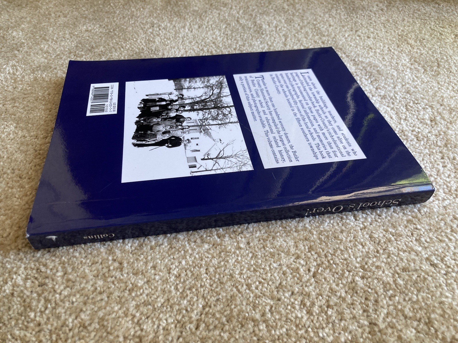 School’s Out! Butler County, Pennsylvania History – Collins Paperback OOP Rare!
