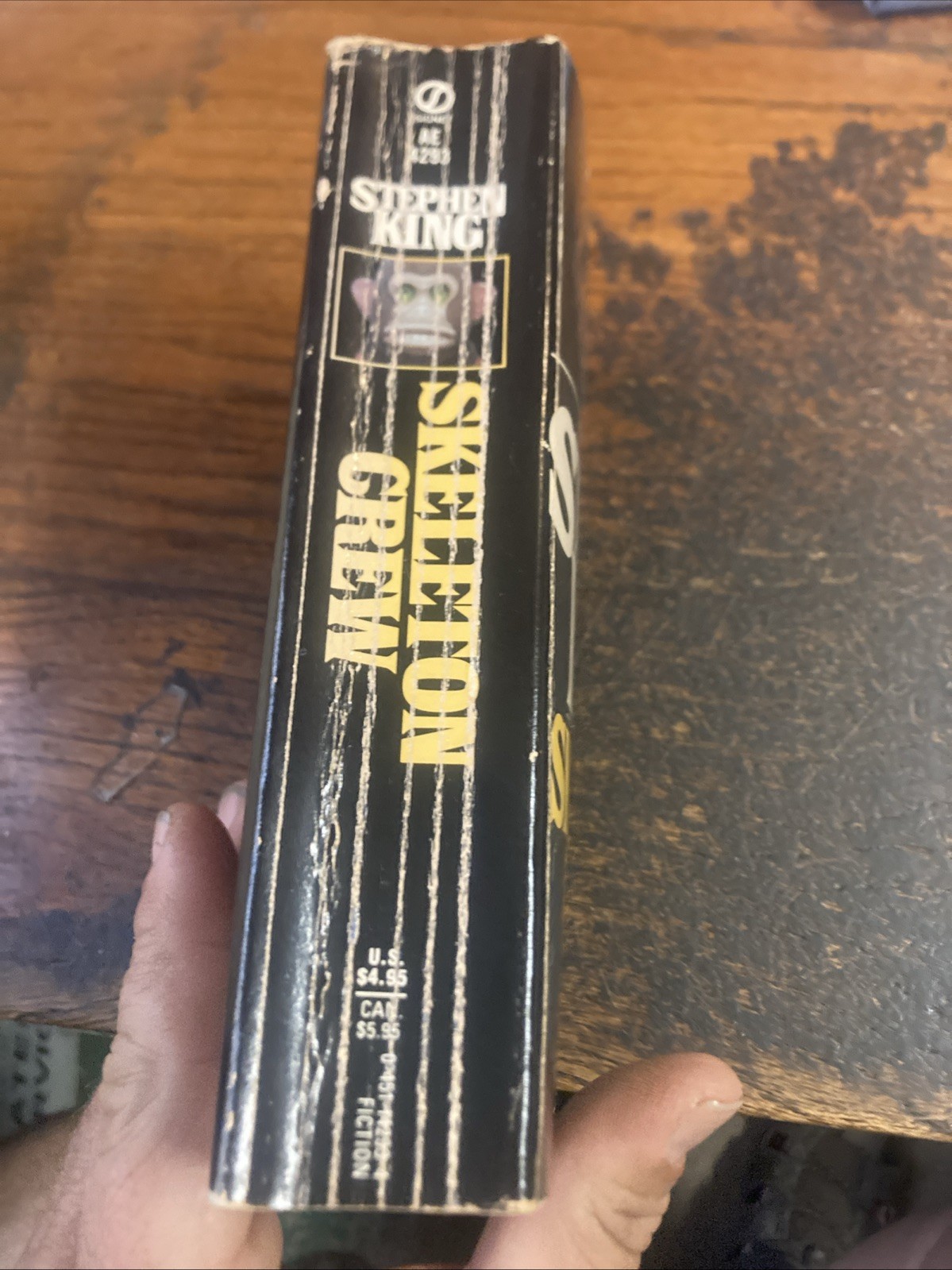 Stephen King Skeleton Crew Pb 1985 Vintage “The Monkey” First Signet Printing